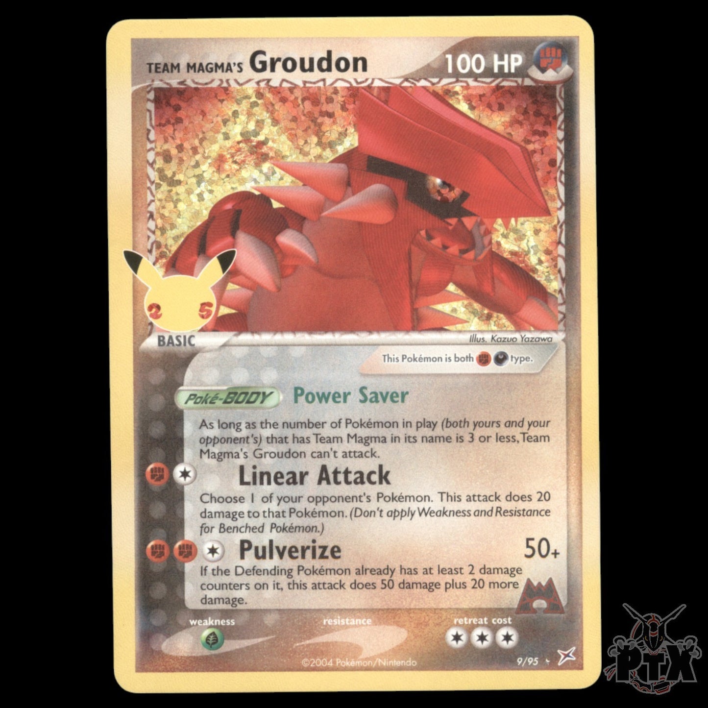 Team Magma's Groudon #009/095 Celebrations NM/Near Mint Pokemon 2021