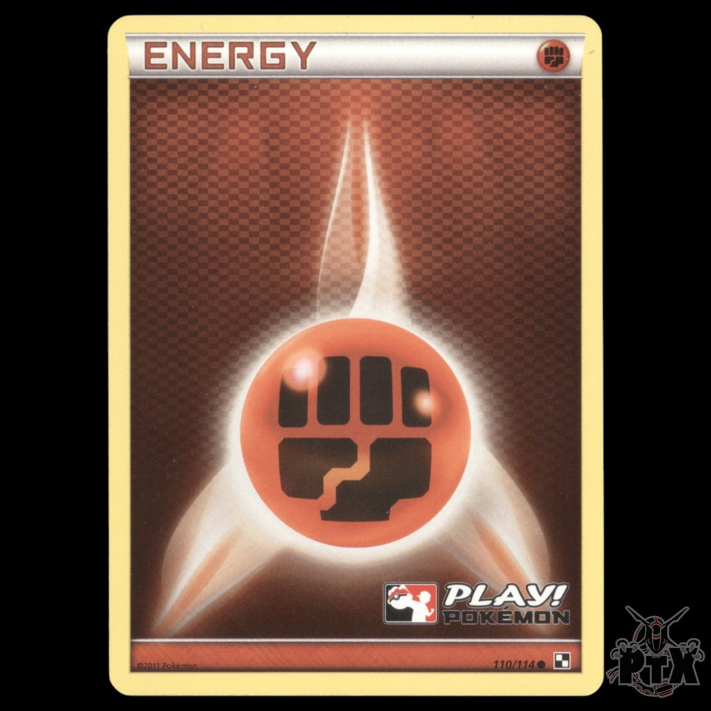 Fighting Energy PLAY! Holo #110/114 Promo NM/Near Mint Pokemon 2011
