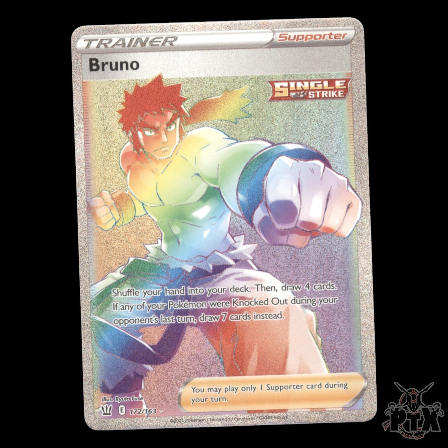 Bruno #172/163 Battle Styles NM/Near Mint Pokemon 2021