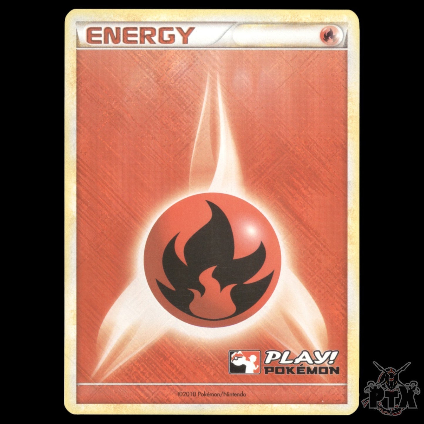 Fire Energy PLAY! Holo Promo NM/Near Mint Pokemon 2010