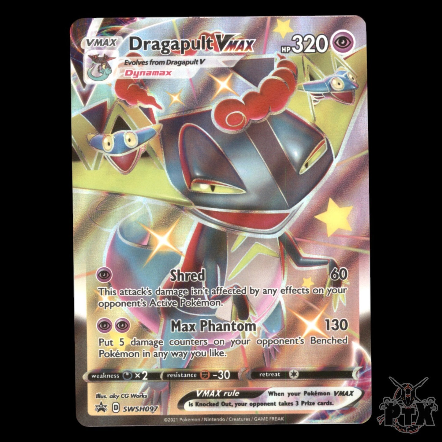Dragapult Vmax #SWSH097 Sword & Shield Promo NM/Near Mint Pokemon 2021