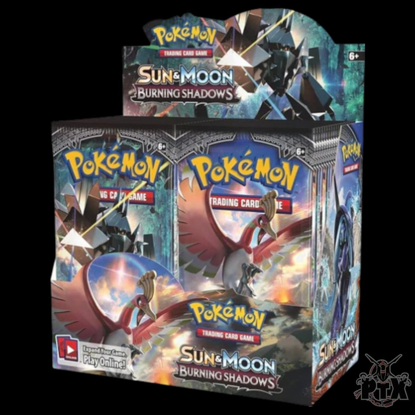Burning Shadow Booster Box Factory Sealed Pokemon 2017