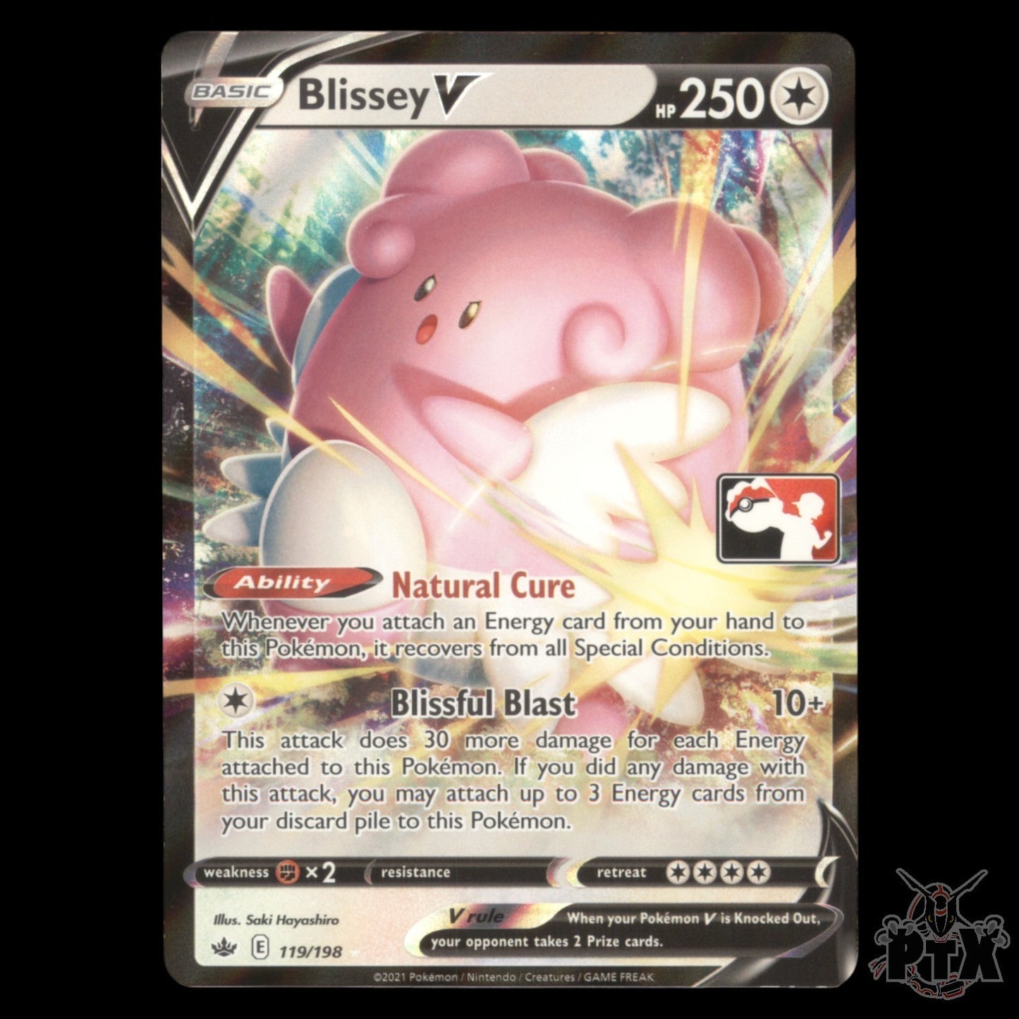 Blissey V #119/198 Prize Pack Series One NM/Near Mint Pokemon 2021