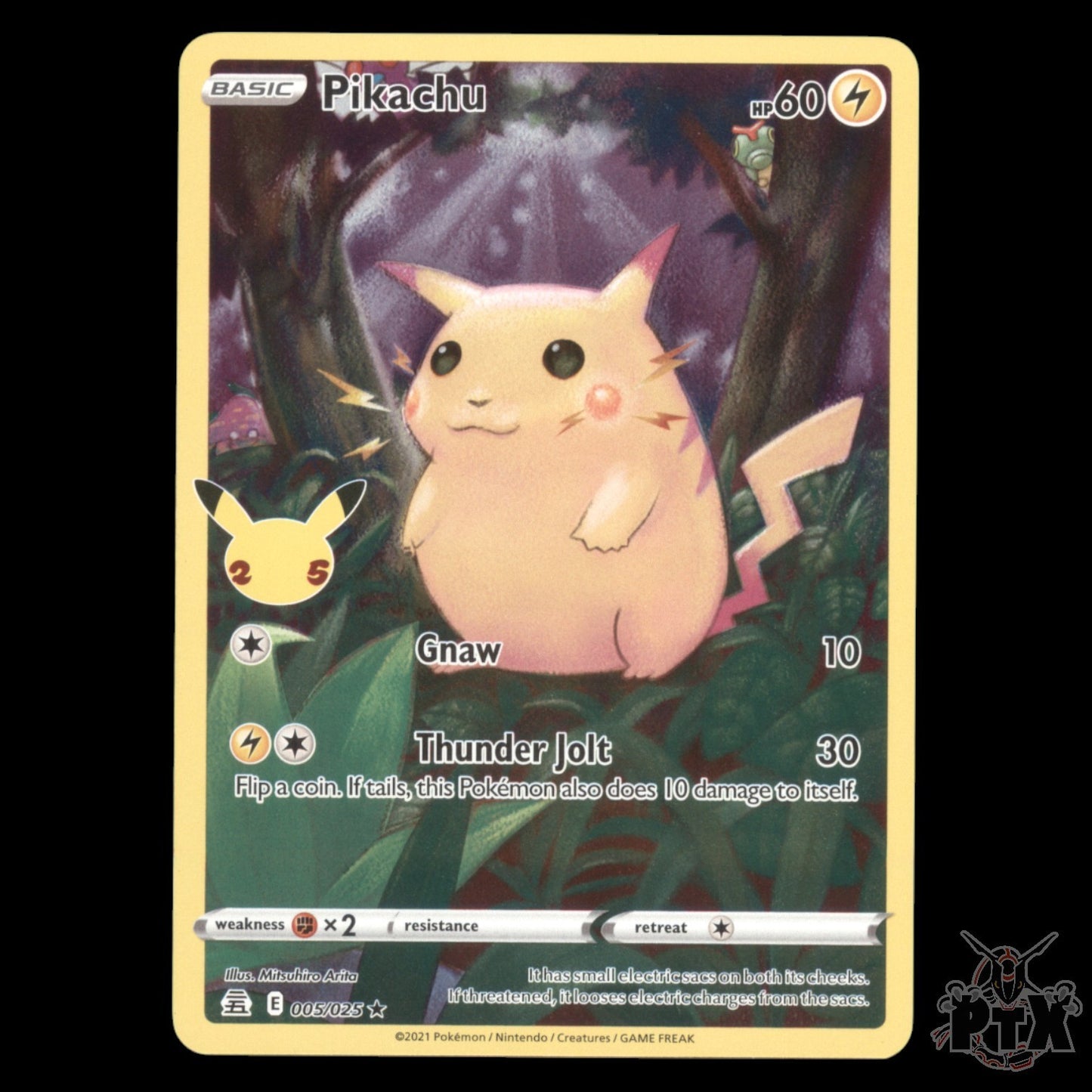 Pikachu #005/025 Celebrations NM/Near Mint Pokemon 2021