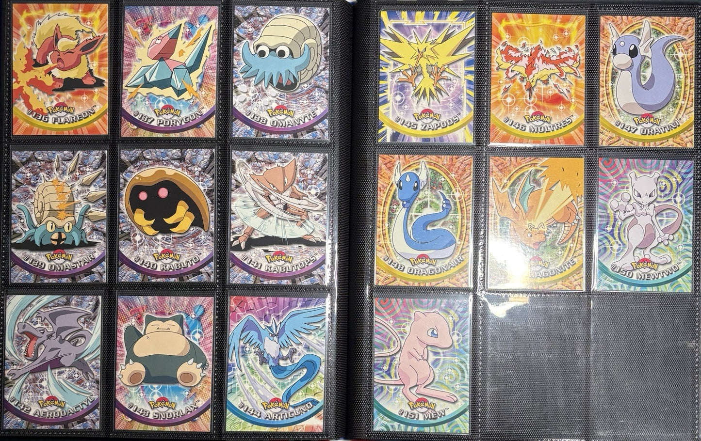 Topps Series 1, 2, 3 Master Set 228 Cards Pokemon 1999
