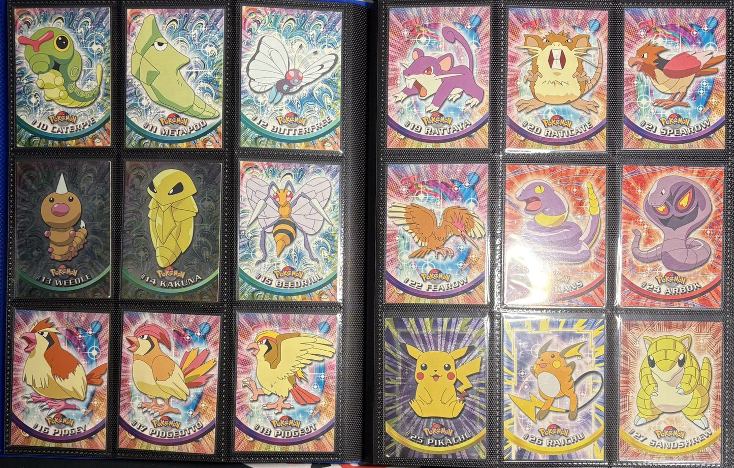 Topps Series 1, 2, 3 Master Set 228 Cards Pokemon 1999