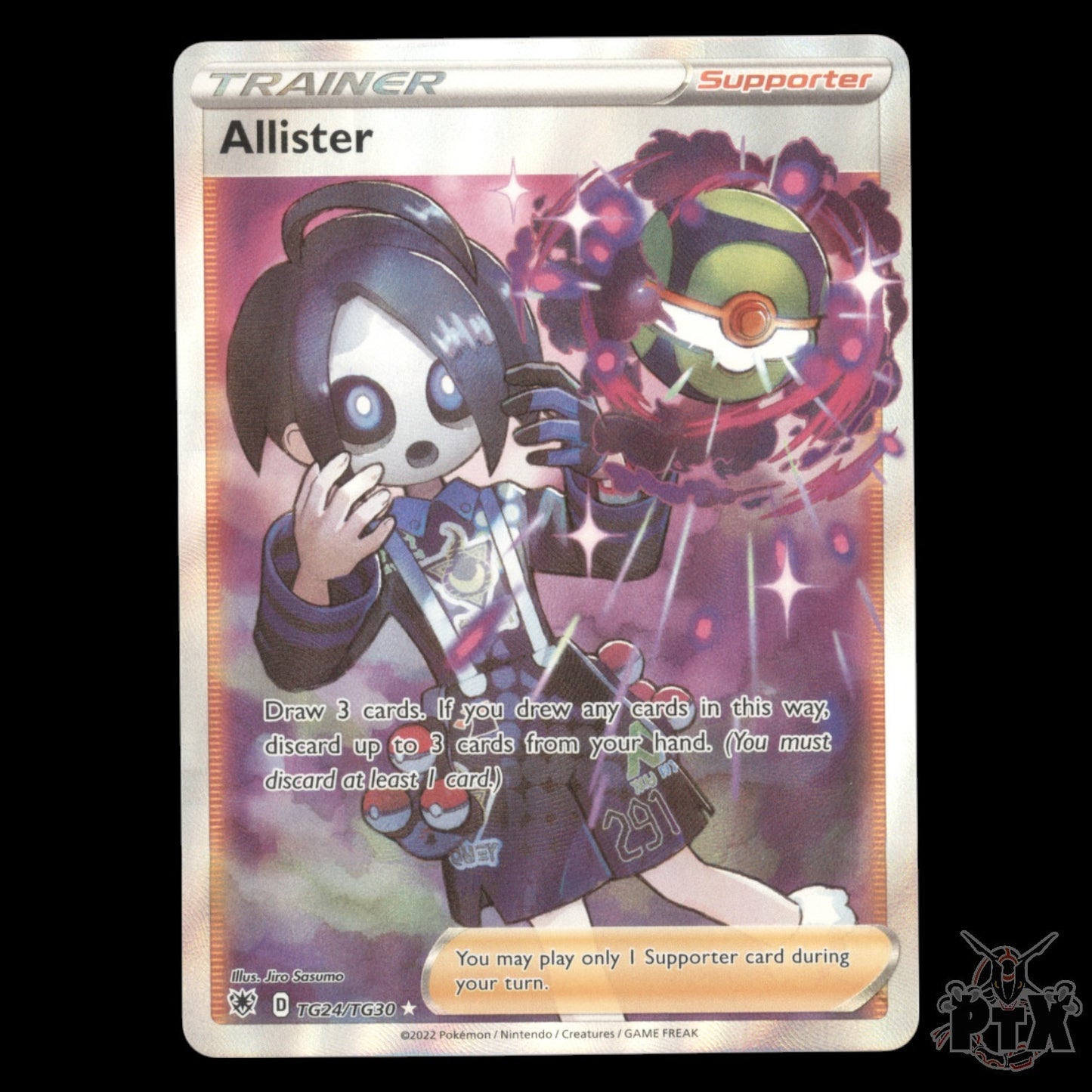Allister #TG24/TG30 Astral Radiance NM/Near Mint Pokemon 2022