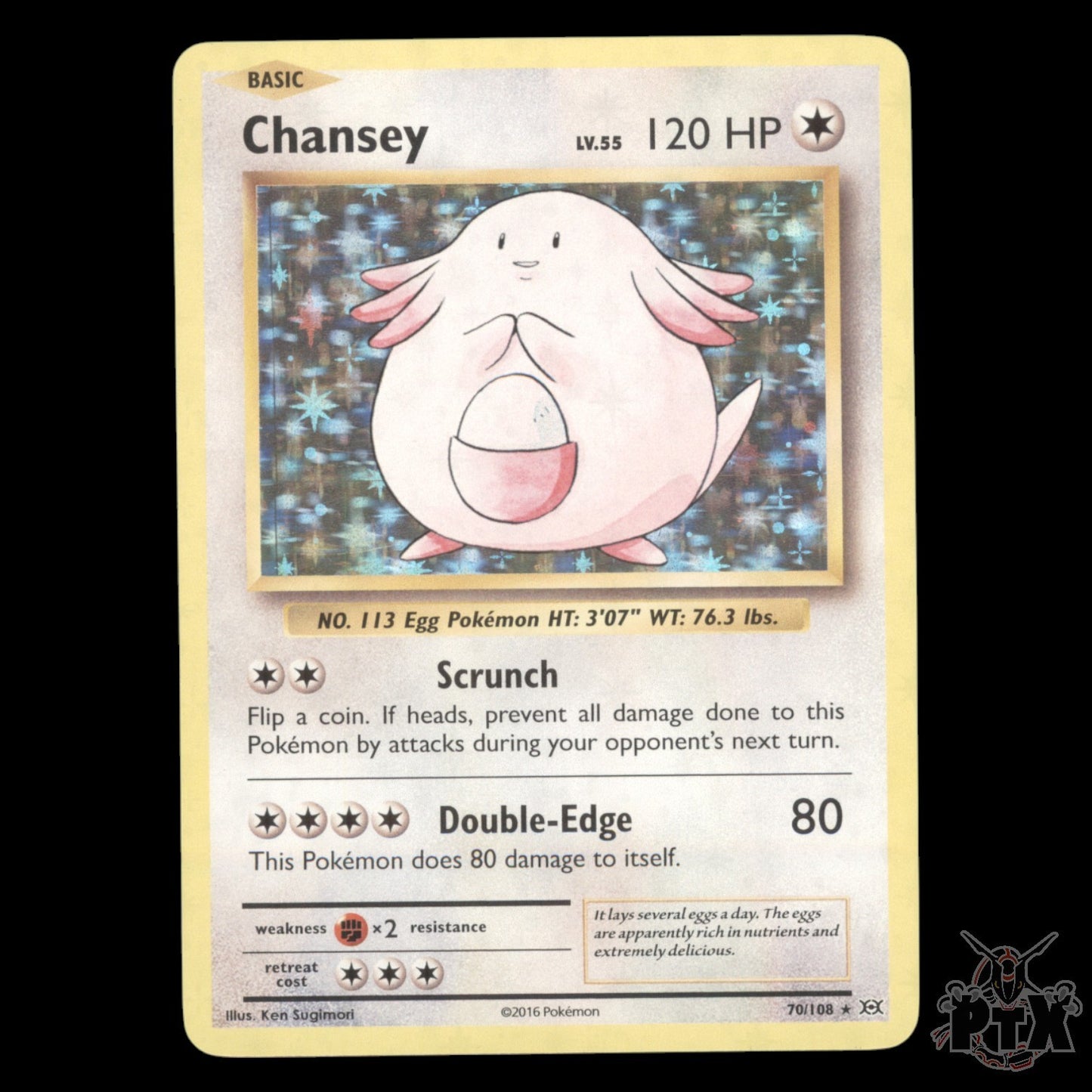 Chansey #70/108 Evolutions NM/Near Mint Pokemon 2016