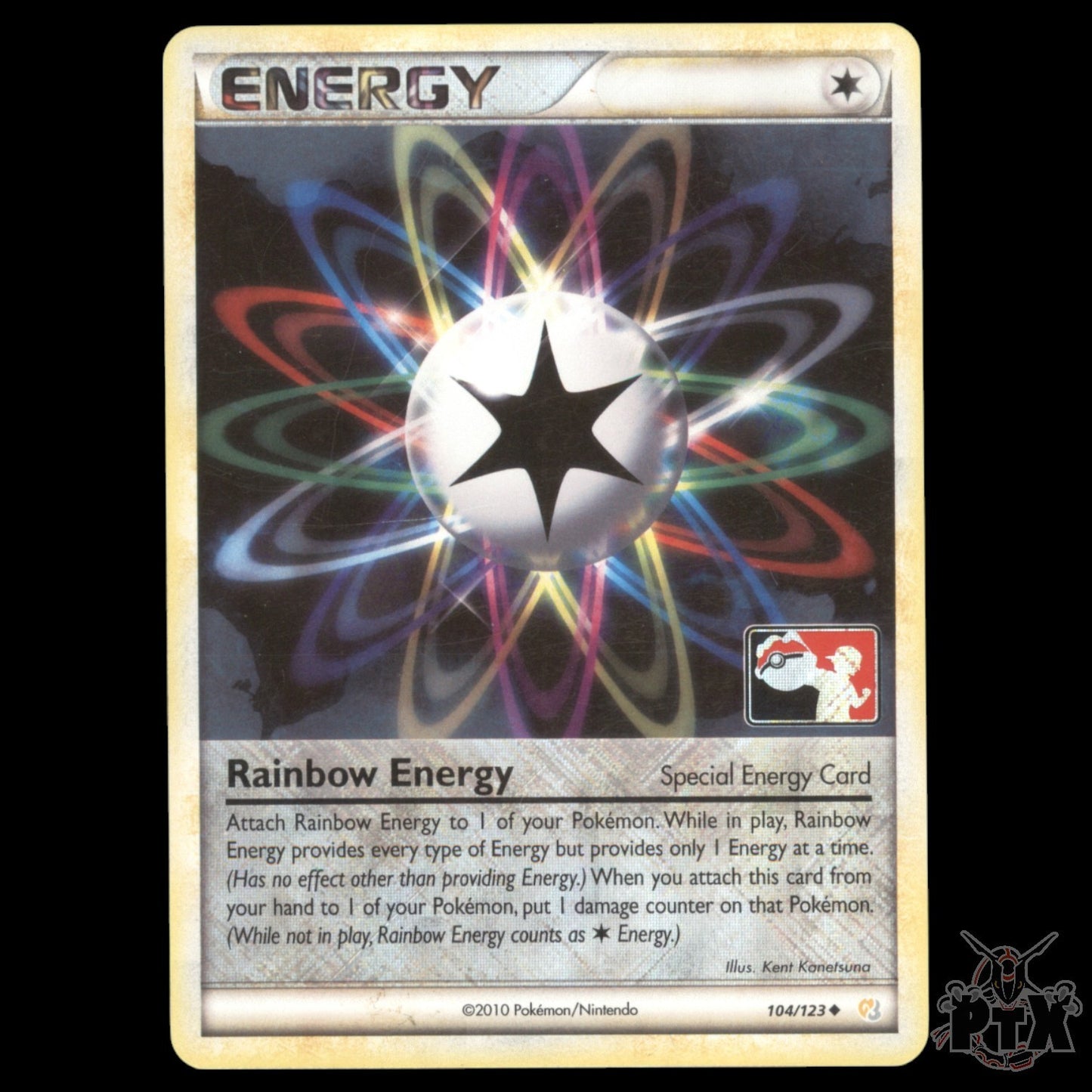 Rainbow Energy PLAY! Holo #104/123 Promo MP/Moderatly Played Pokemon 2010