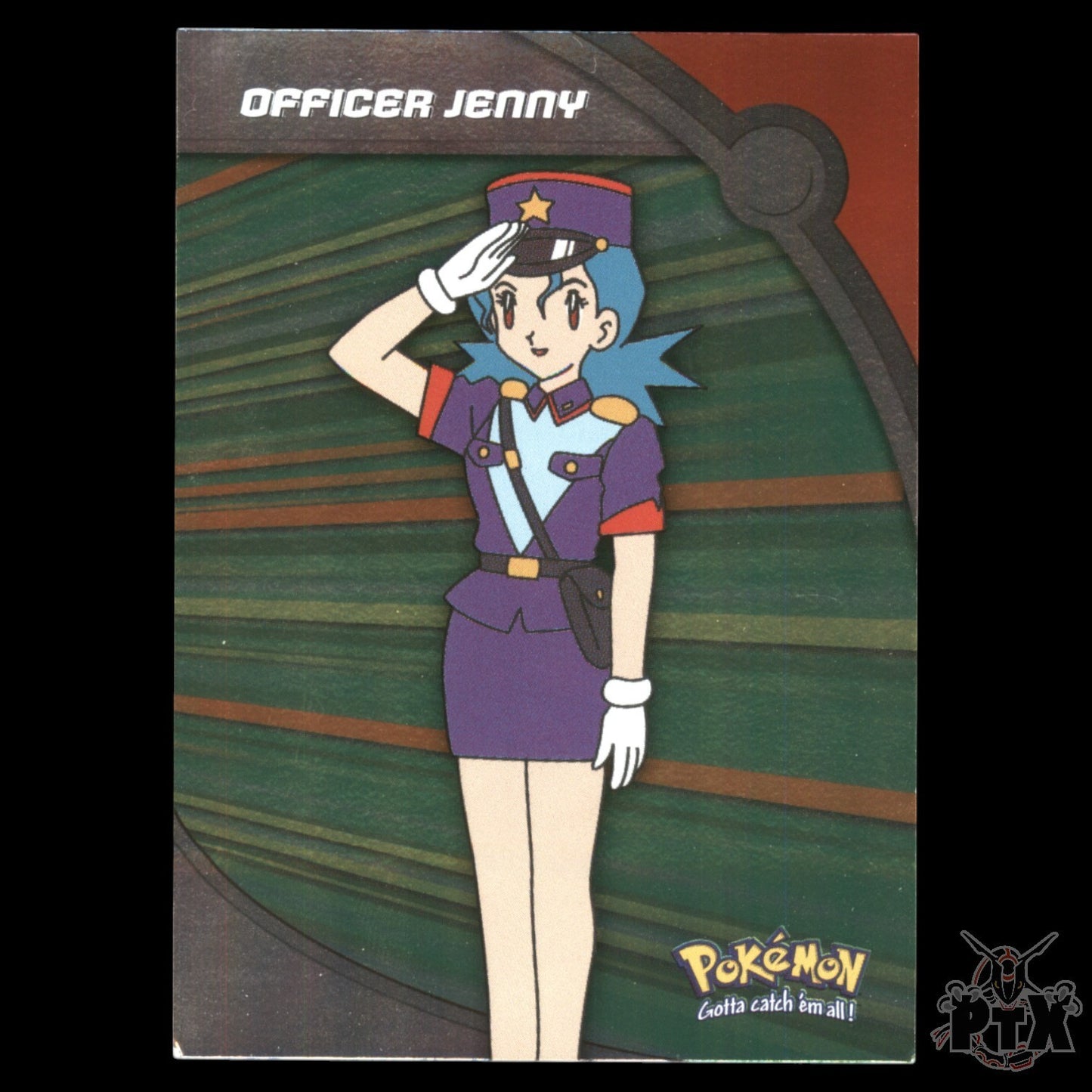Topps Officer Jenny HV17 Foil Series 1 Pokemon 2000
