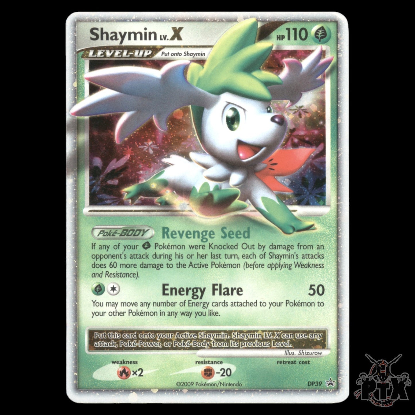 Shaymin LV. X #DP39 Diamond & Pearl Promo LP/Lightly Played Pokemon 2009