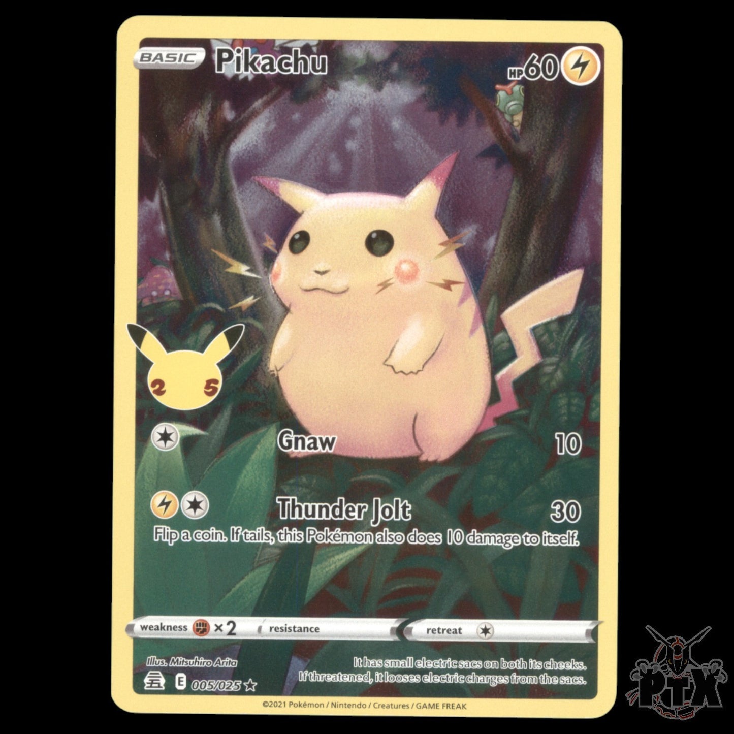 Pikachu #005/025 Celebrations NM/Near Mint Pokemon 2021