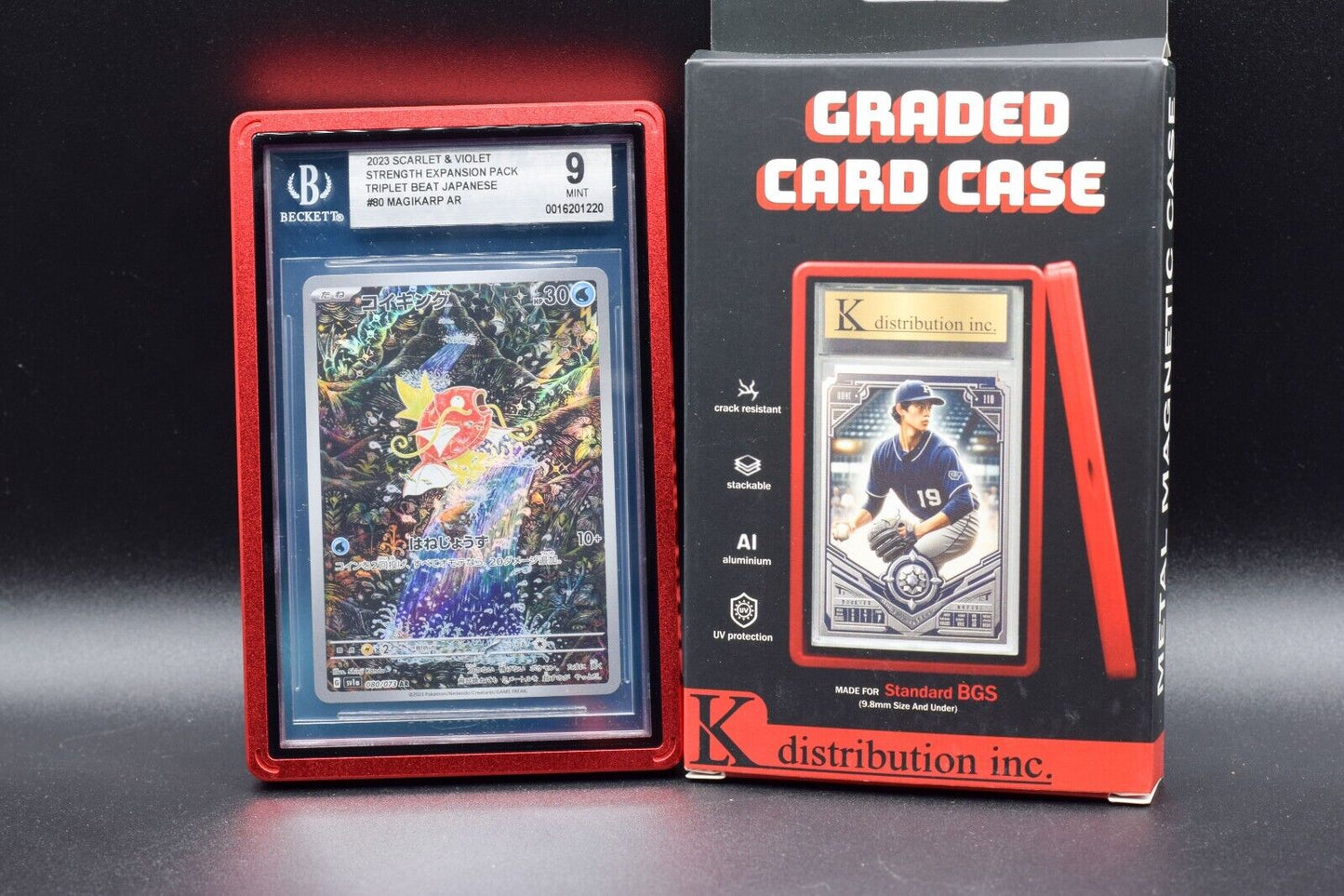 BGS Beckett Graded Card Metal Slab Bumper Guard Protector For BGS 5 COLORS PSA