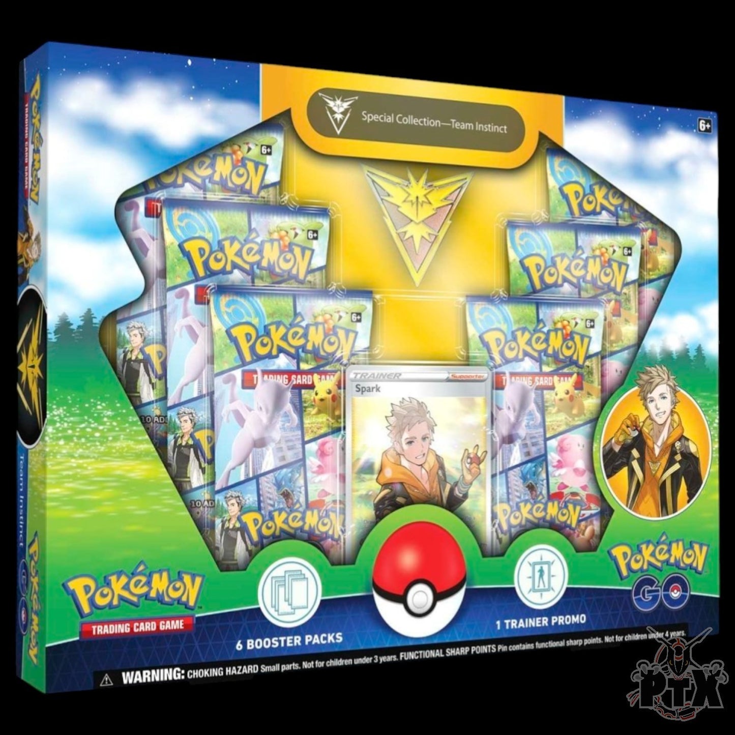 Team Instinct Special collection Box Pokémon Go