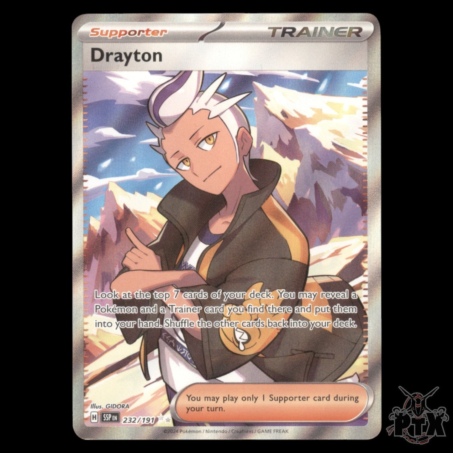 Drayton #232/191 Surging Sparks NM/Near Mint Pokemon 2024