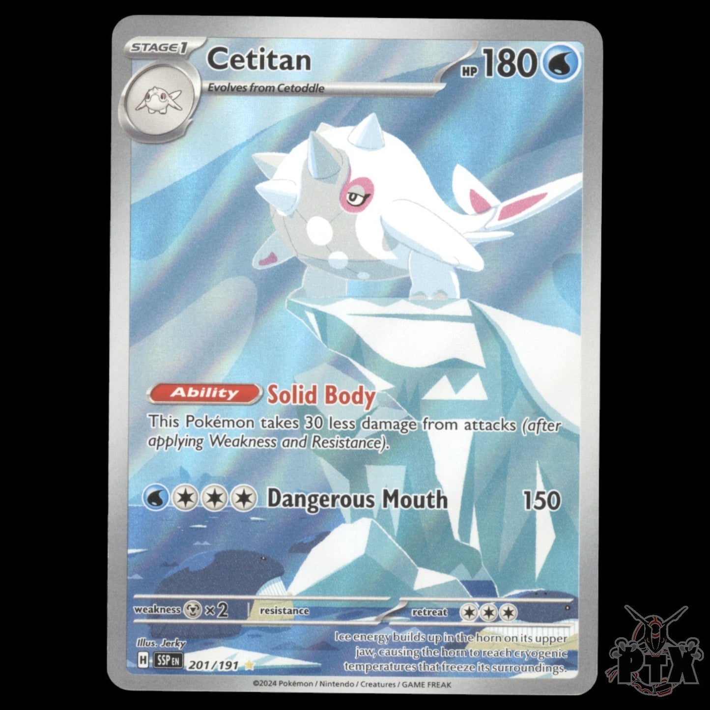 Cetitan #201/191 Surging Sparks NM/Near Mint Pokemon 2024