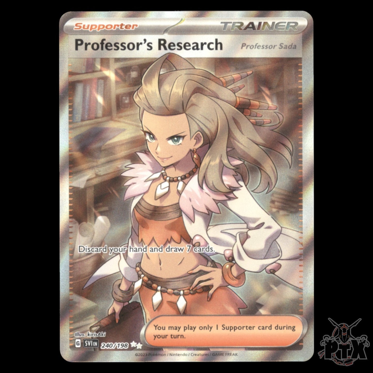 Professor's Research #240/198 Scarlet & Violet NM/Near Mint Pokemon 2023