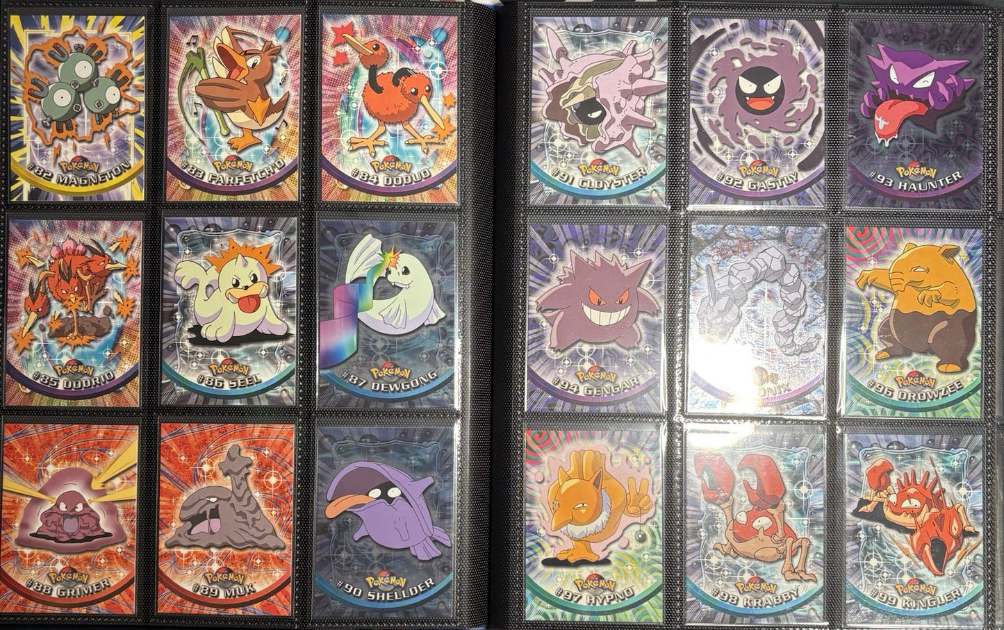 Topps Series 1, 2, 3 Master Set 228 Cards Pokemon 1999