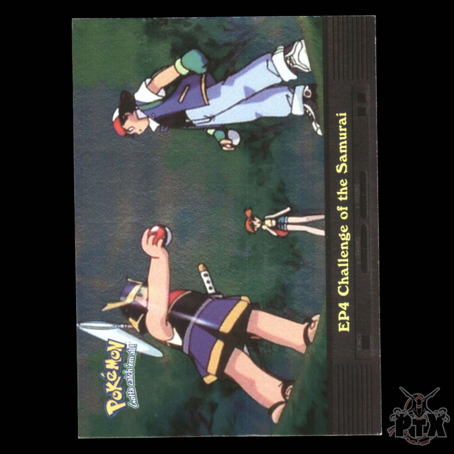Topps Series 1 EP4 Challenge of the Samurai Foil Pokemon 2000