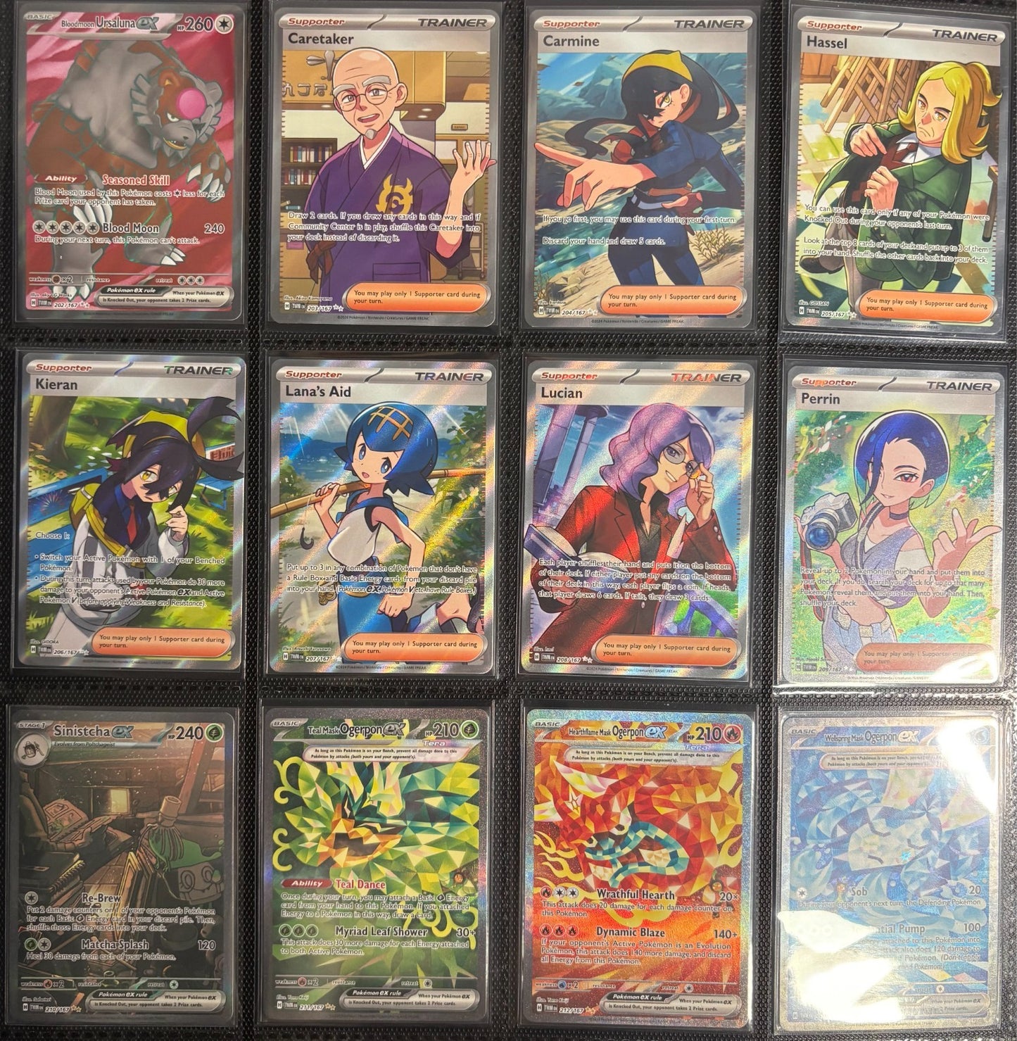 Twilight Masquerade Master Set 226/226 All NM/NM+ Pokemon 2024