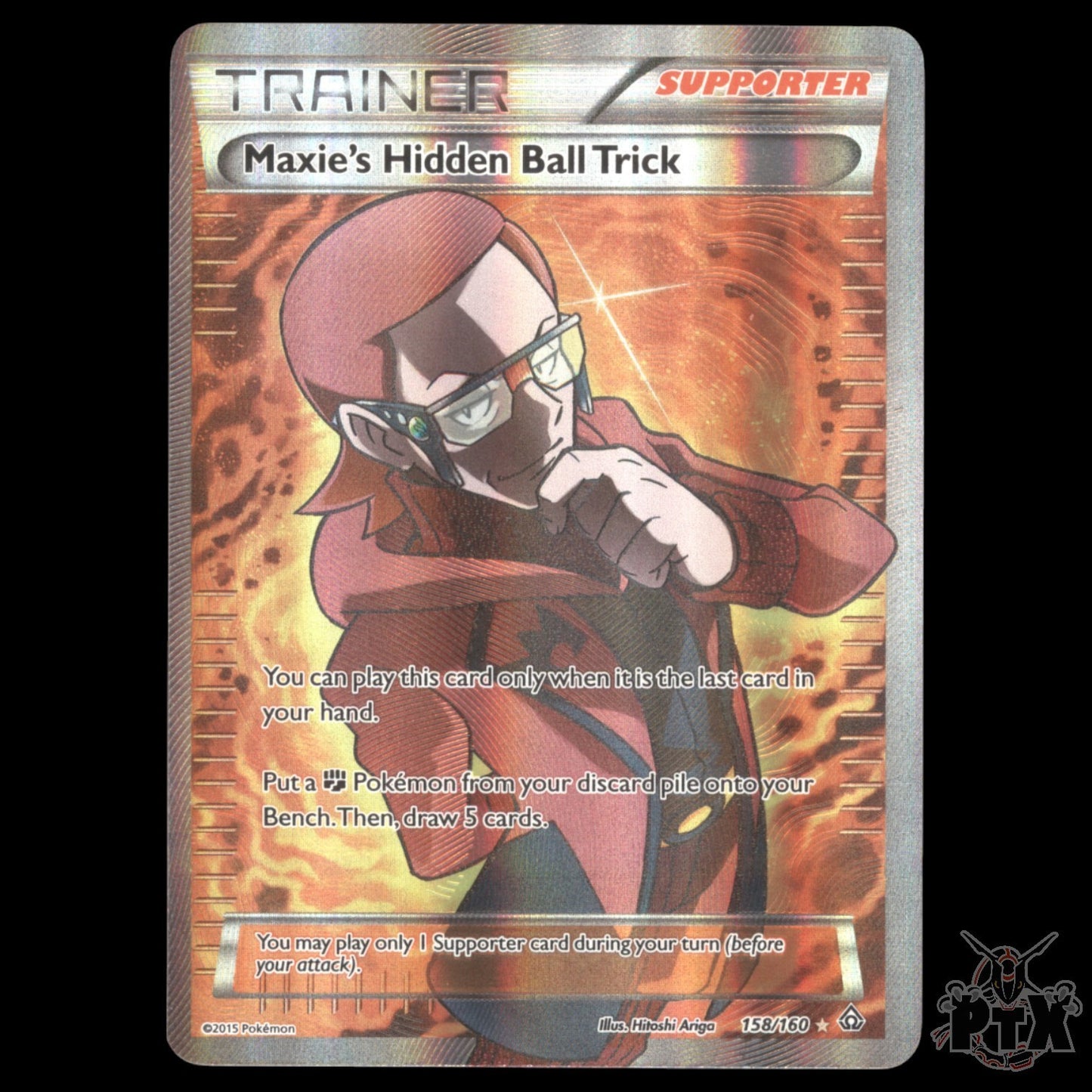Maxie's Hidden Ball Trick #158/160 Primal Clash LP/Lightly Played Pokemon 2015