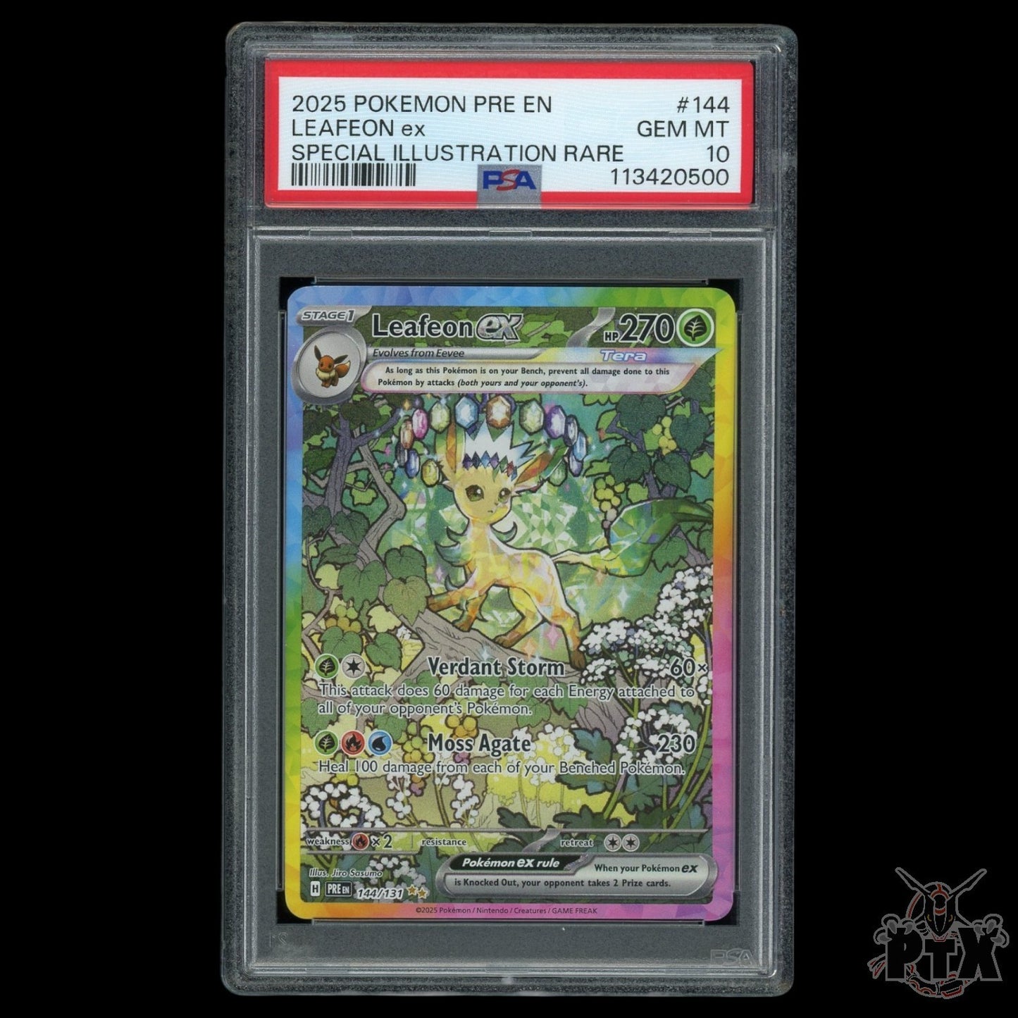 Prismatic Evolutions All Eeveelutions SIR Sequential PSA 10-8 Pokemon 2025