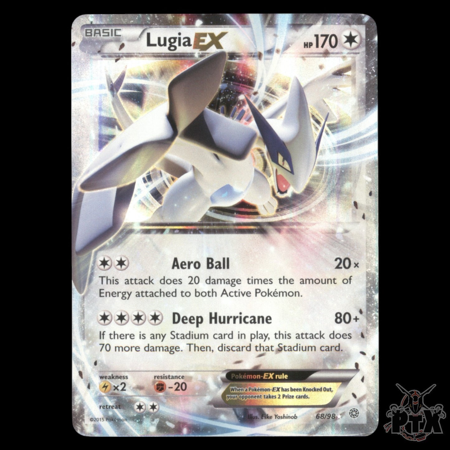 Lugia ex #68/98 Ancient Origins NM/Near Mint Pokemon 2015