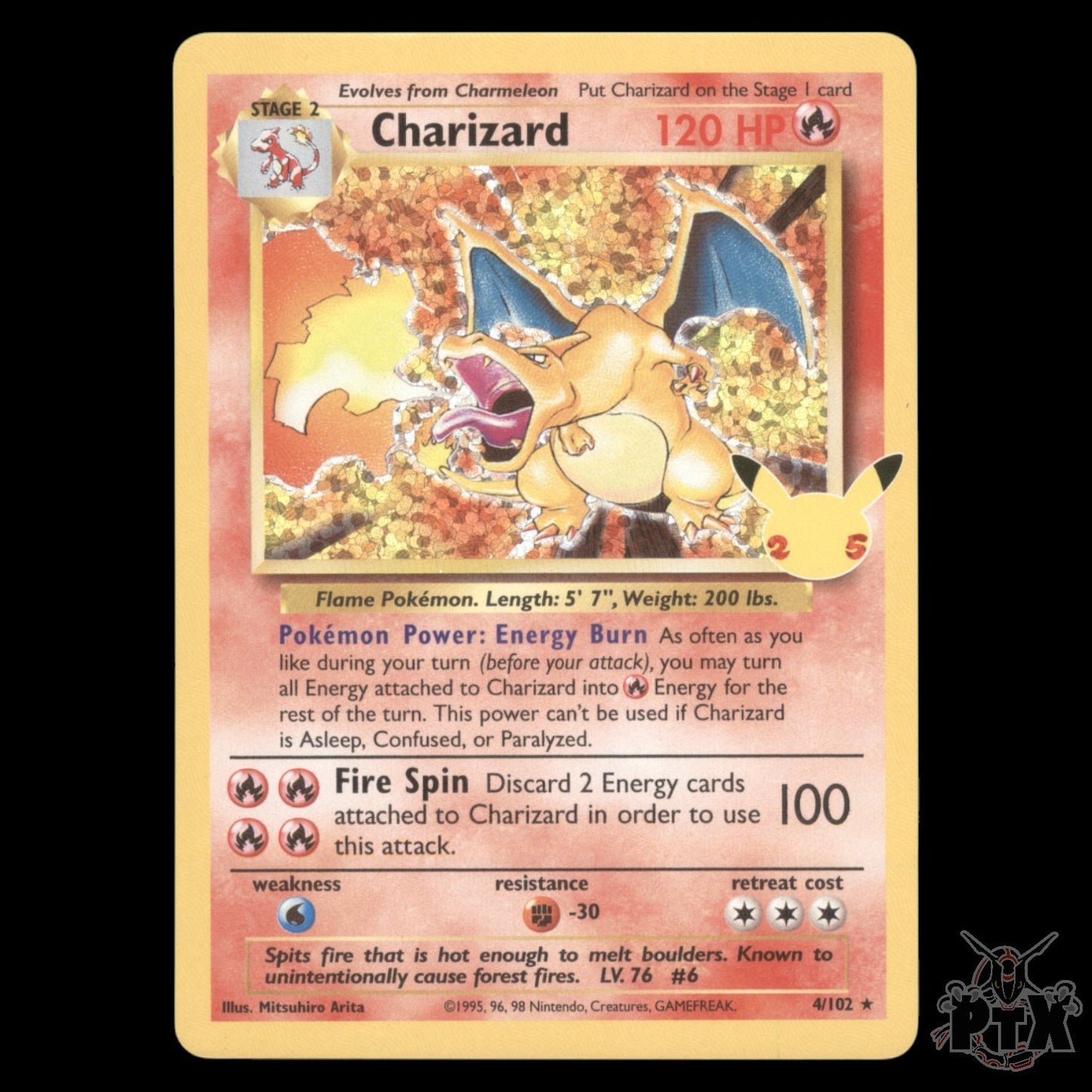 Charizard #4 Celebrations NM/Near Mint Pokemon 2021