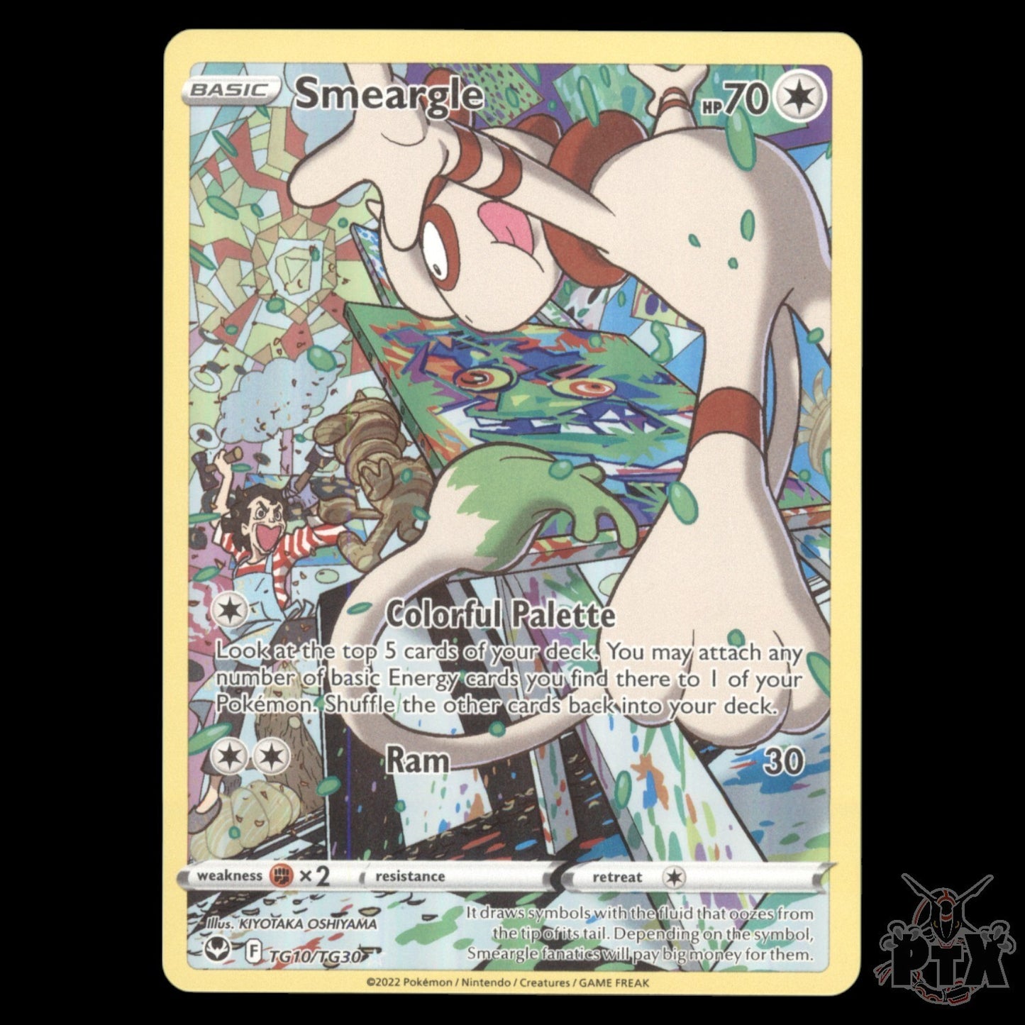 Smeargle #TG10/TG30 Silver Tempest NM/Near Mint Pokemon 2022