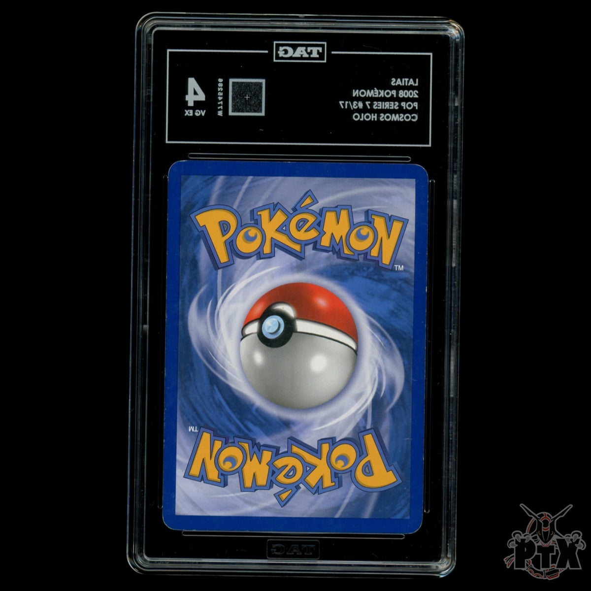Latias Holo 3/17 TAG 4 POP Series 7 Pokemon 2008