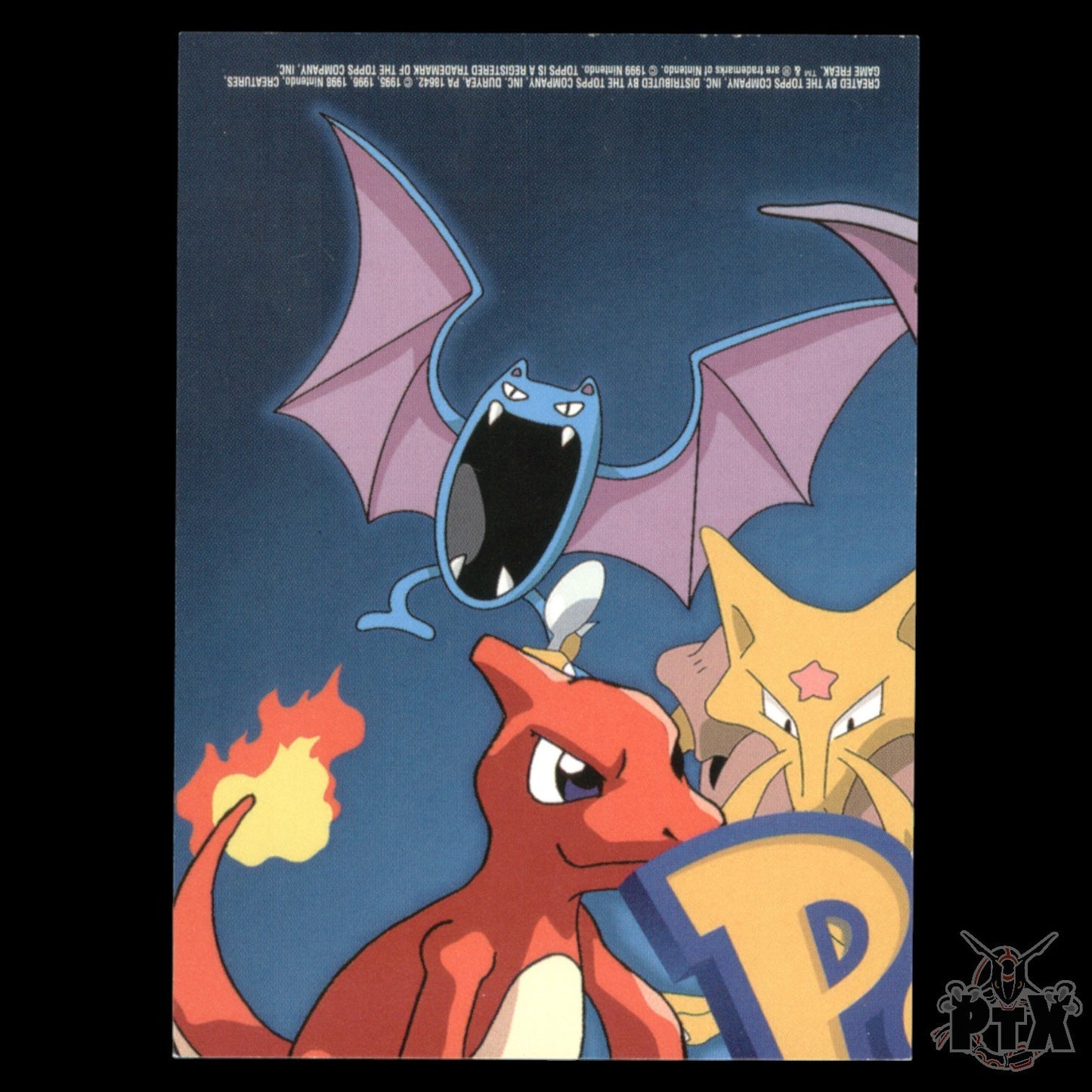 Topps Series 1 TV5 #120 Staryu Foil TV Animation LP/Lightly Played Pokemon 2000
