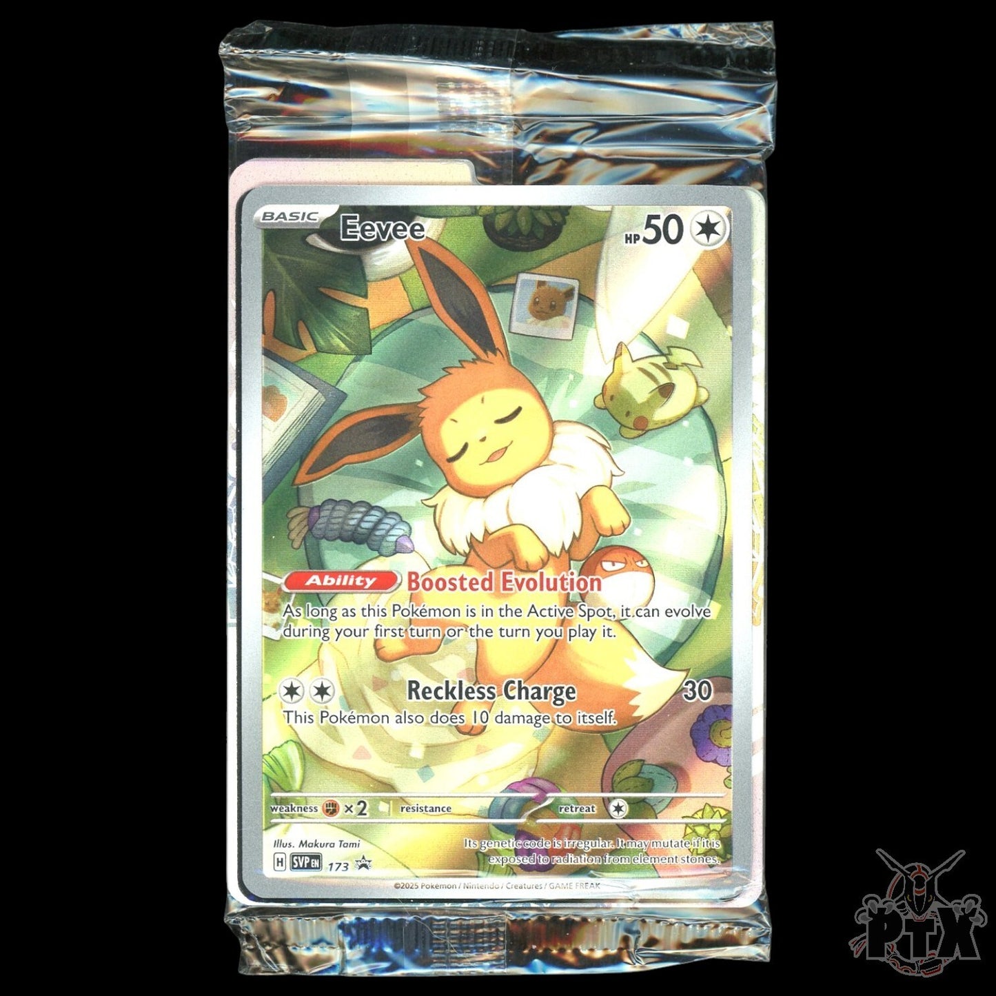 Eevee #173 Prismatic Evolutions Sealed Promo Pokemon 2025
