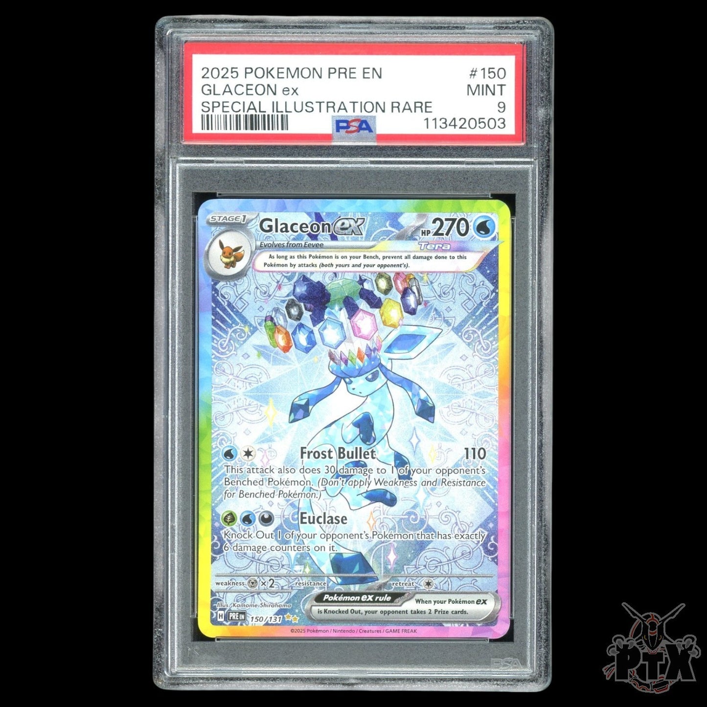 Prismatic Evolutions All Eeveelutions SIR Sequential PSA 10-8 Pokemon 2025