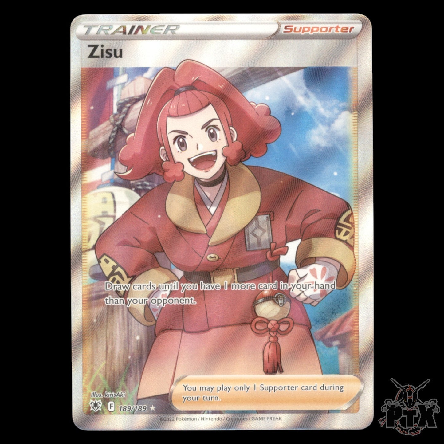 Zisu #189/189 Astral Radiance NM/Near Mint Pokemon 2022