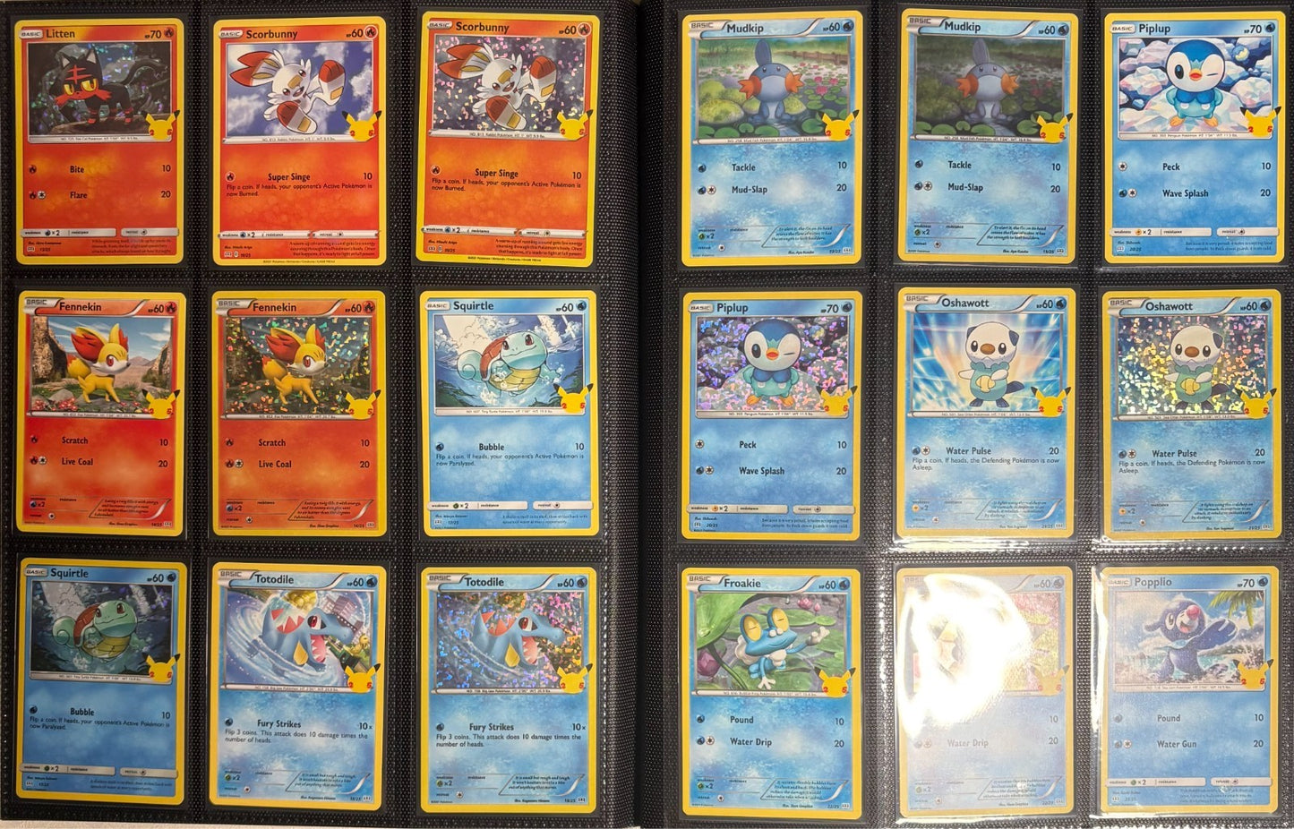 Celebrations Master Set With McDonald set All NM Pokemon 2021