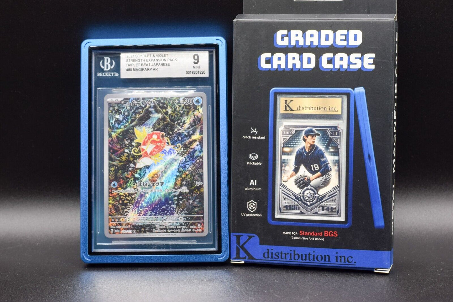 BGS Beckett Graded Card Metal Slab Bumper Guard Protector For BGS 5 COLORS PSA