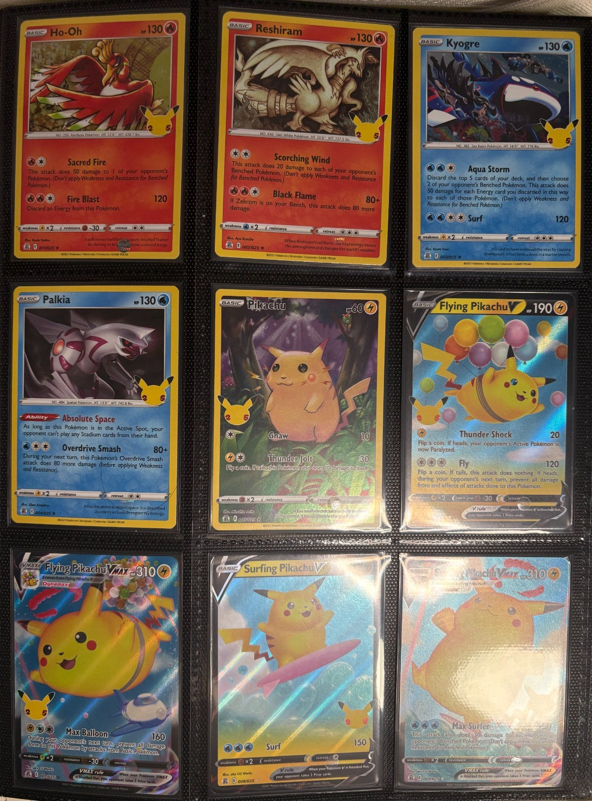 Celebrations Master Set With McDonald set All NM Pokemon 2021