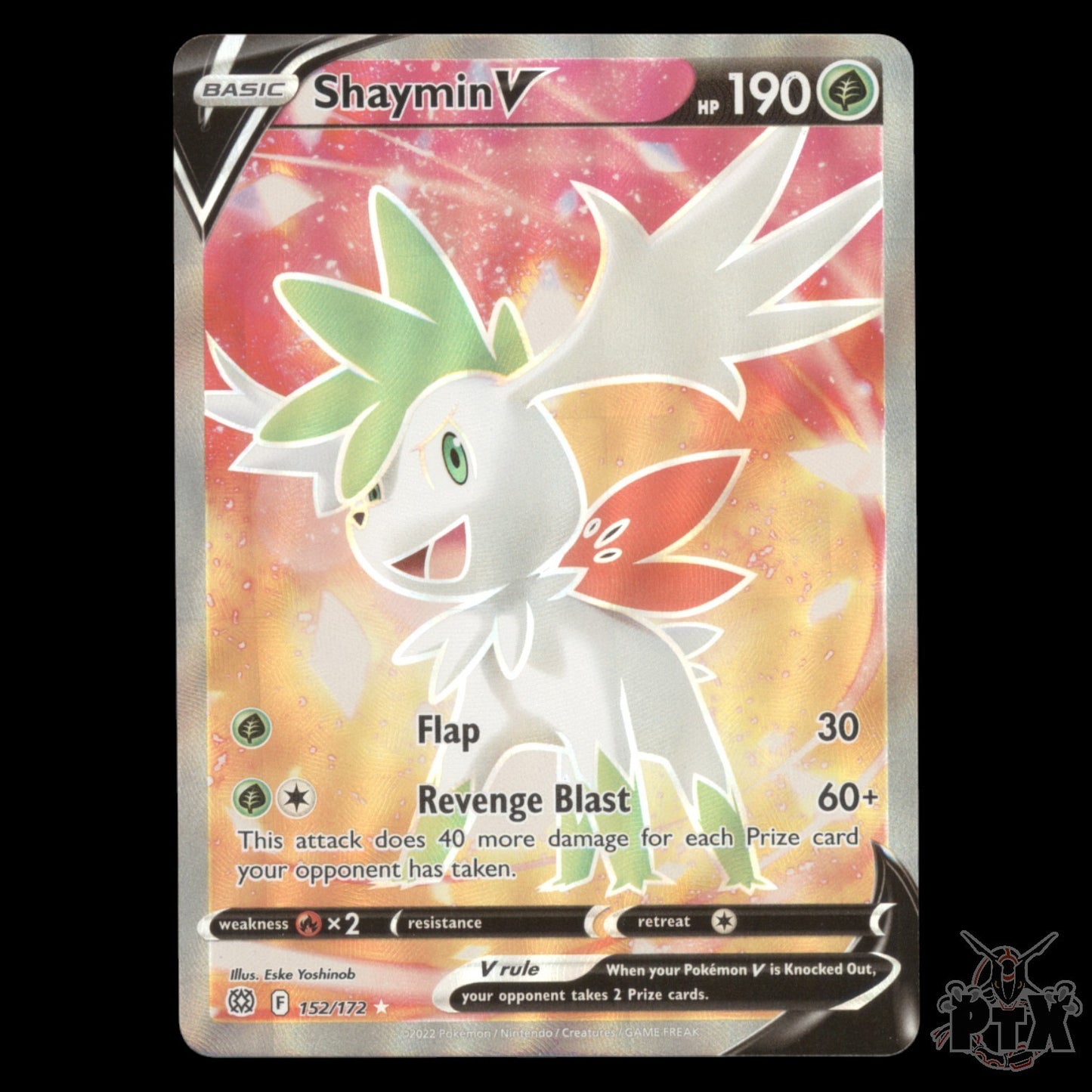 Shaymin V #52/172 Brilliant Stars NM/Near Mint Pokemon 2022