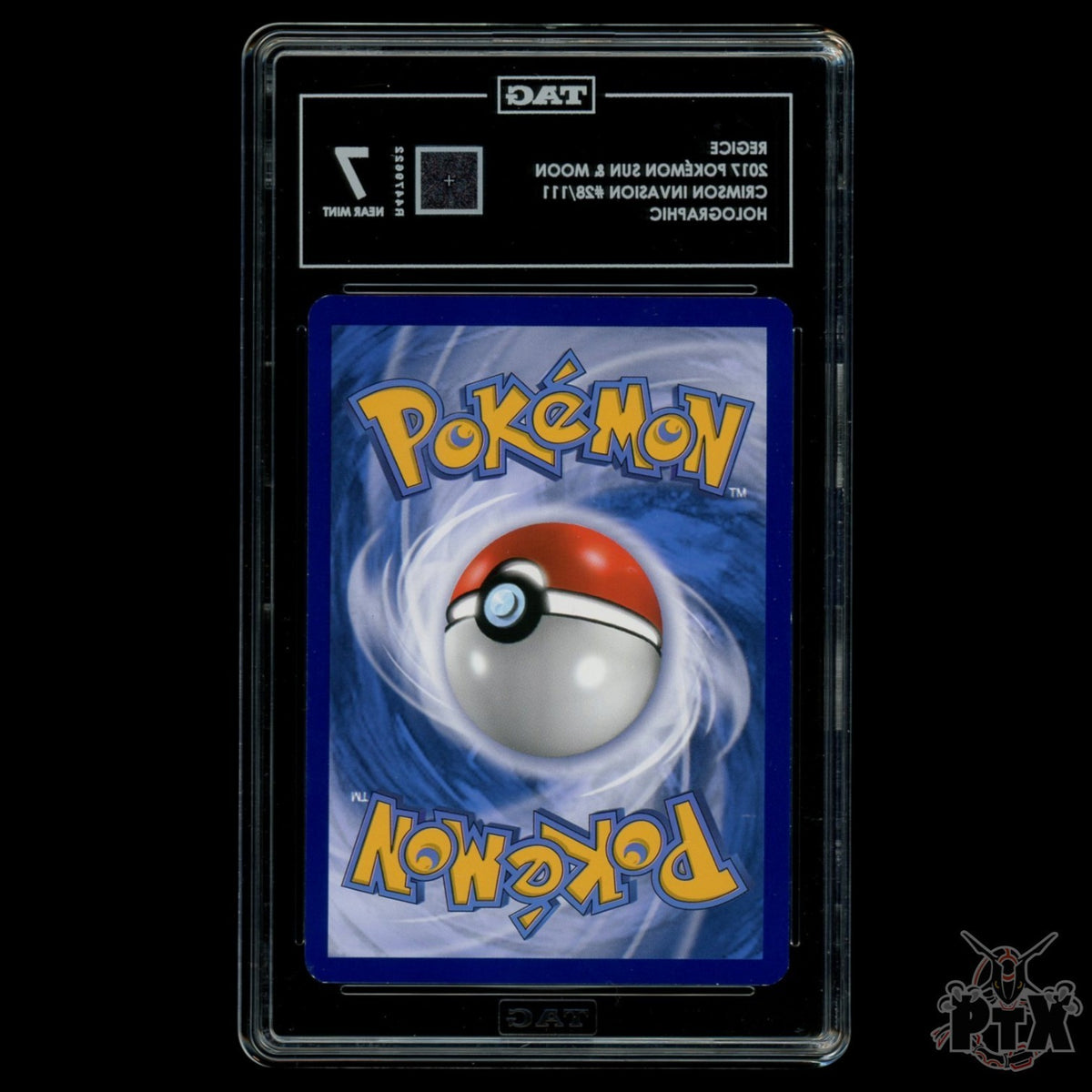 Regice Holo 28/111 TAG 7 Crimson Invasion Pokemon 2017