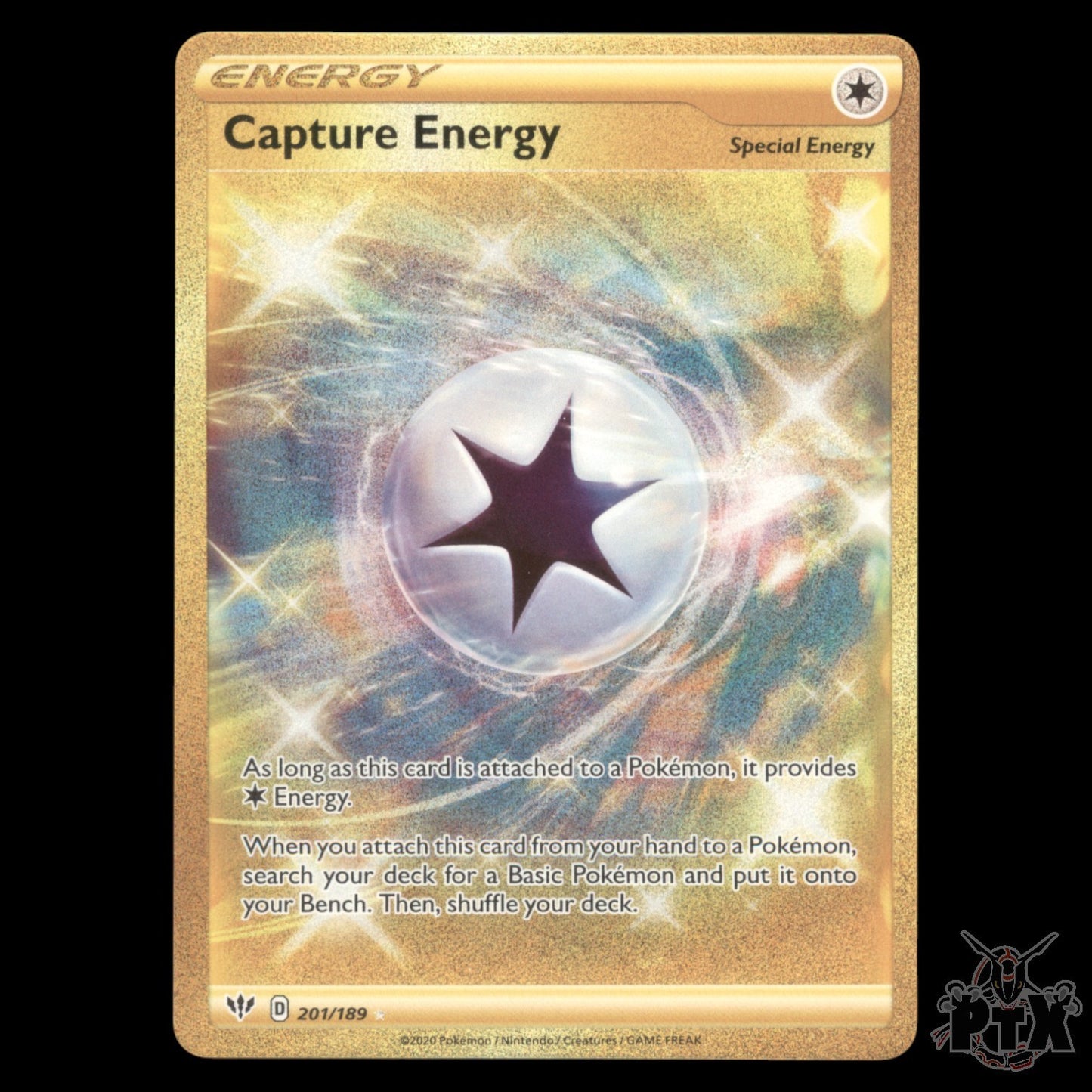 Capture Energy #201/189 Darkness Ablaze NM/Near Mint Pokemon 2020