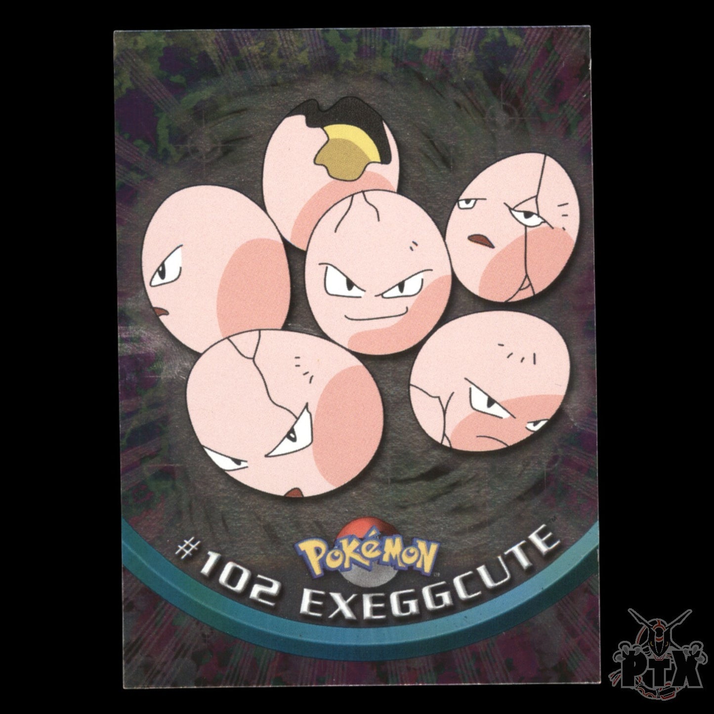 Topps Exeggcute #102 Foil Series 2 Pokemon 2000