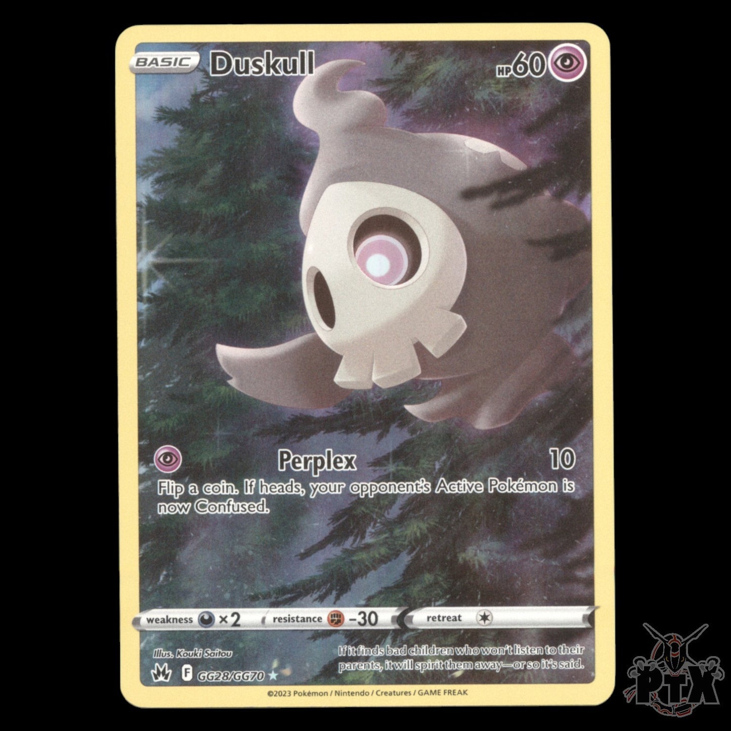 Duskull #GG28/GG70 Crown Zenith NM/Near Mint Pokemon 2023