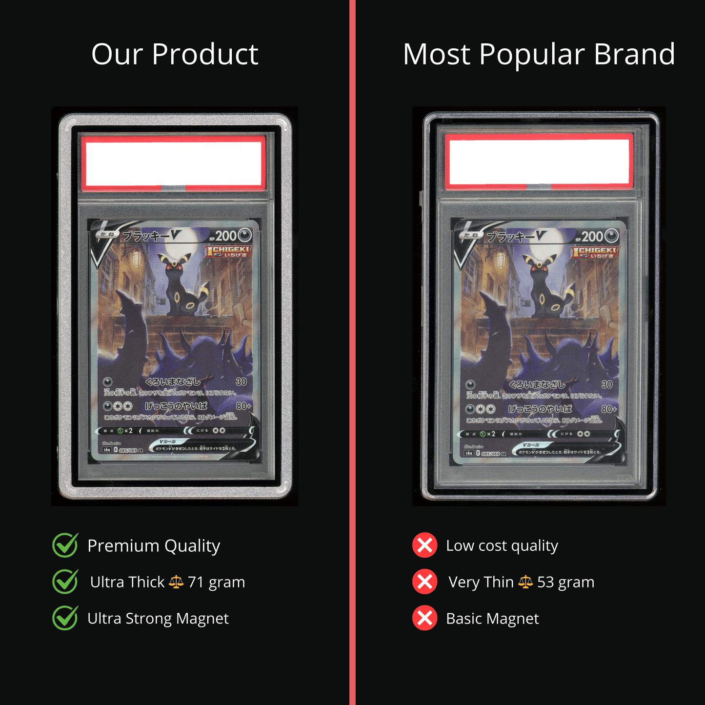 PSA Premium Graded Card Case