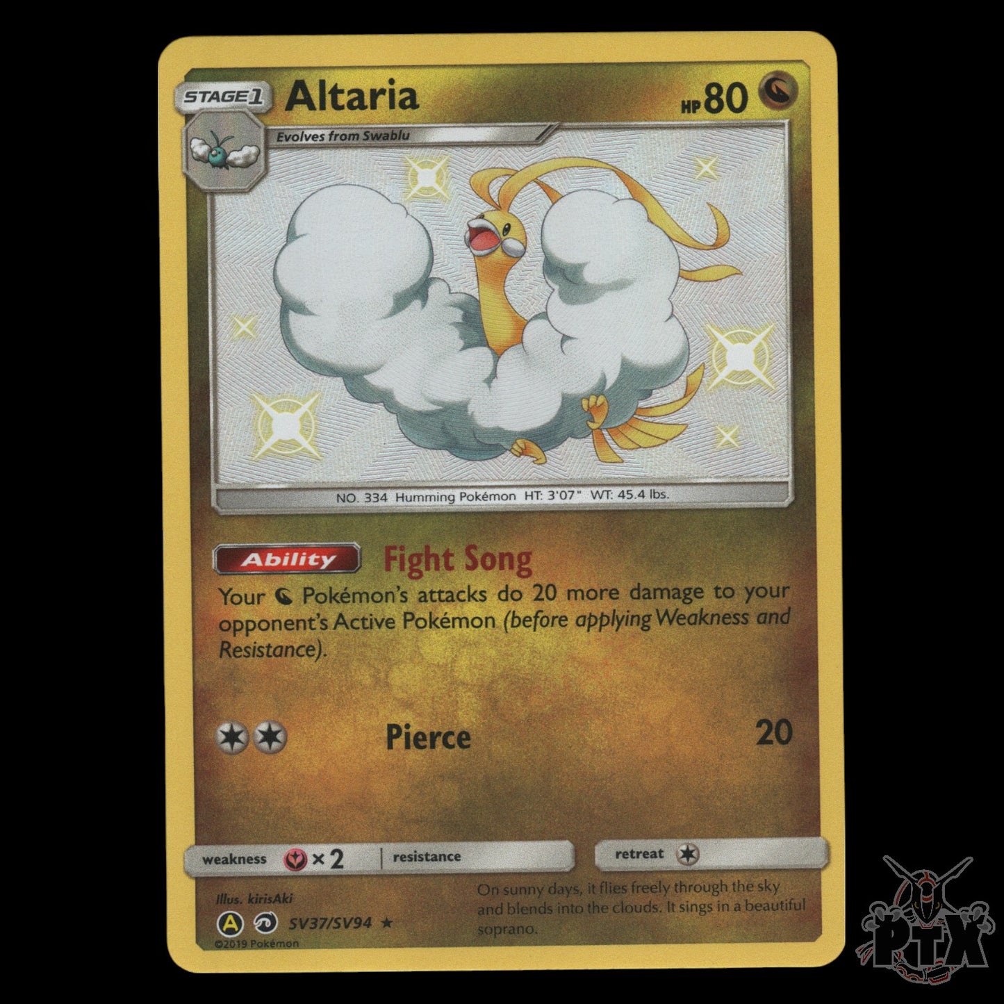Altaria SV37/SV94 Hidden Fates