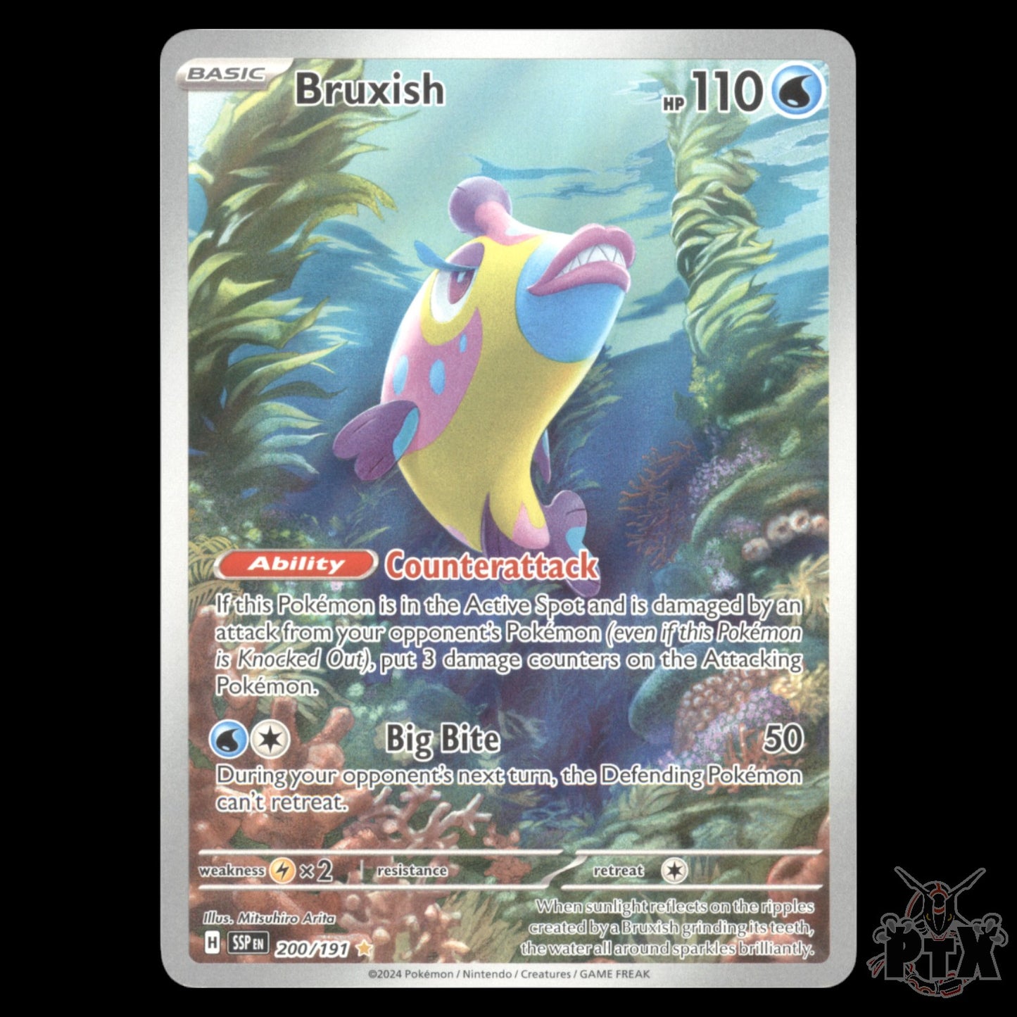 Bruxish #200/191 Surging Sparks NM/Near Mint