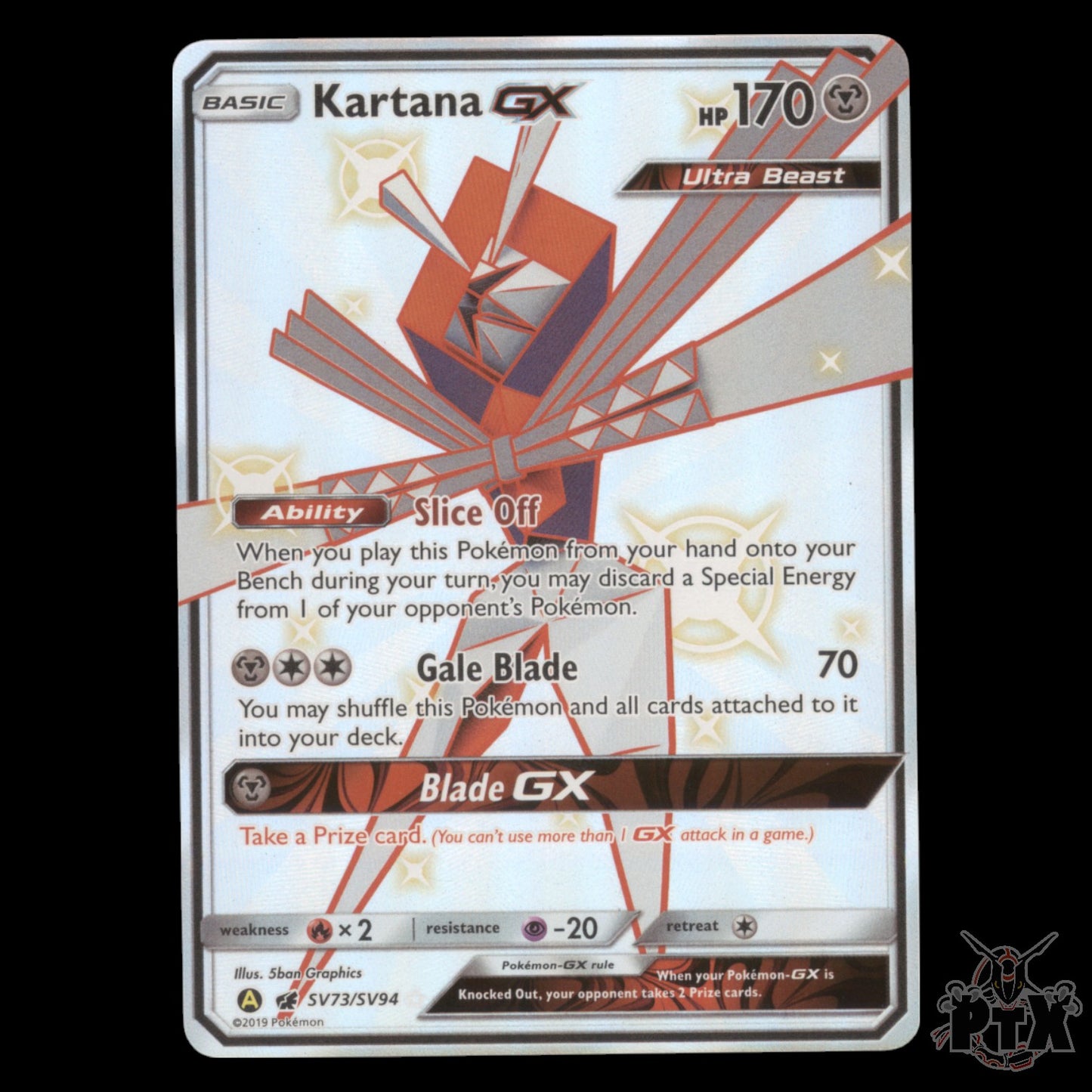 Kartana GX #SV73/SV94 Hidden Fats S&M NM/Near Mint