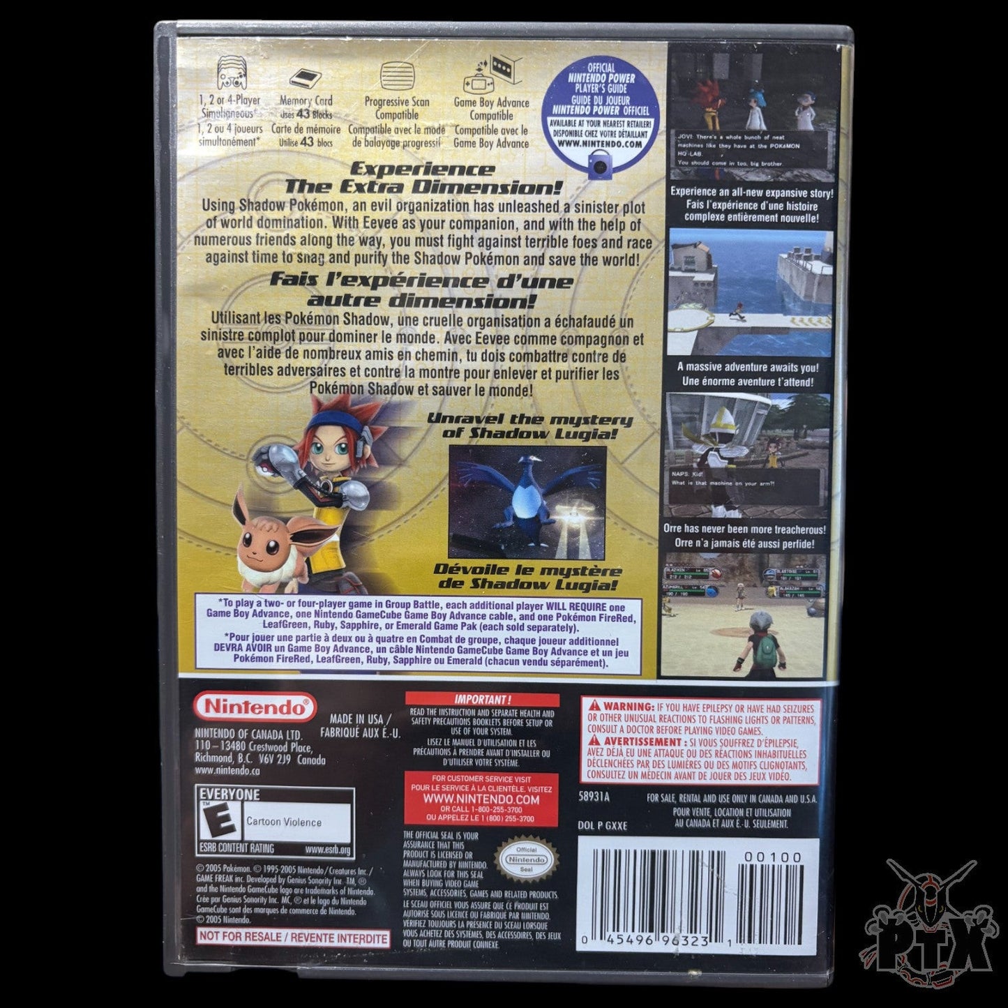 Pokemon XD Gale of Darkness Nintendo GameCube CIB / Working