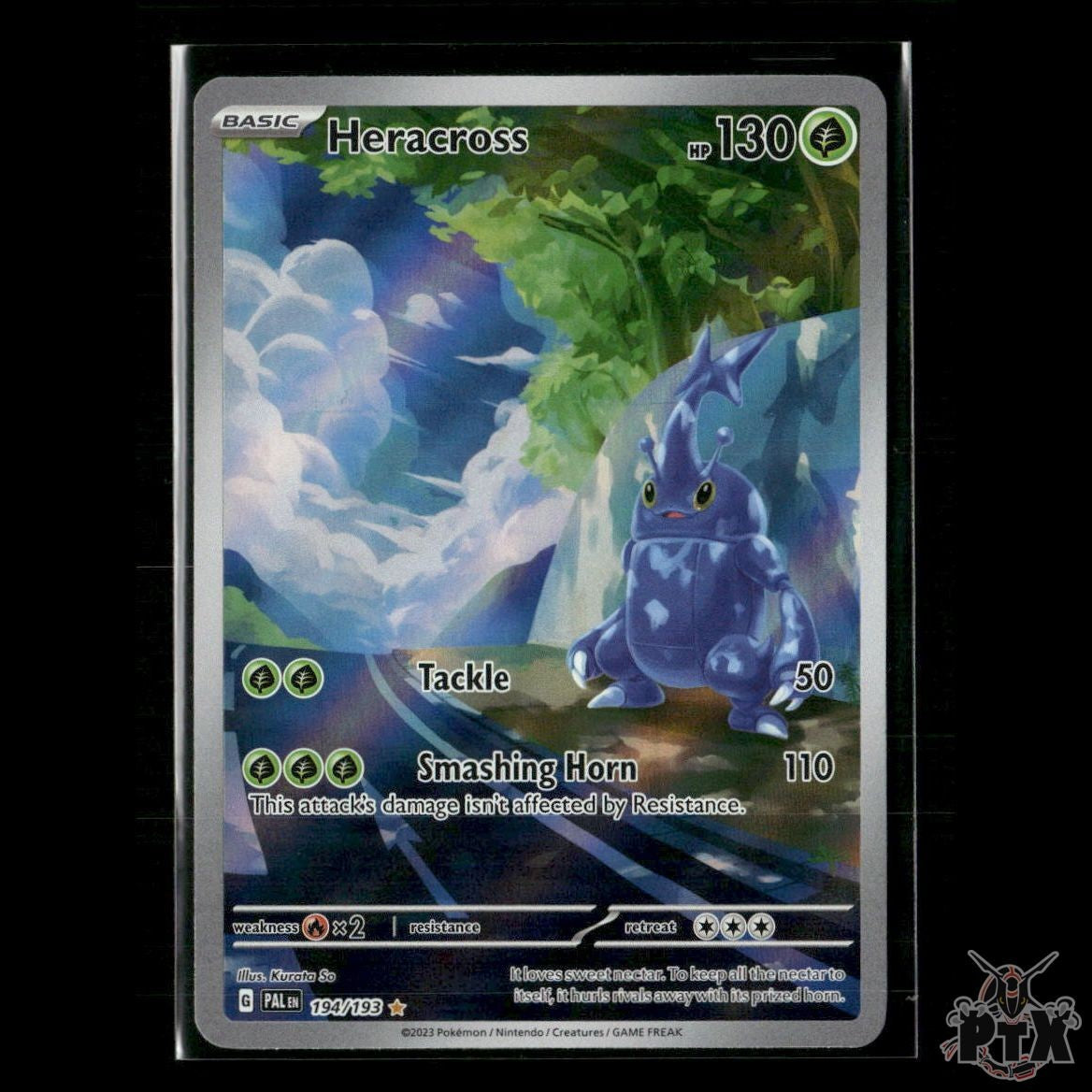 Heracross 194/193 SV02: Paldea Evolved NM Pokemon