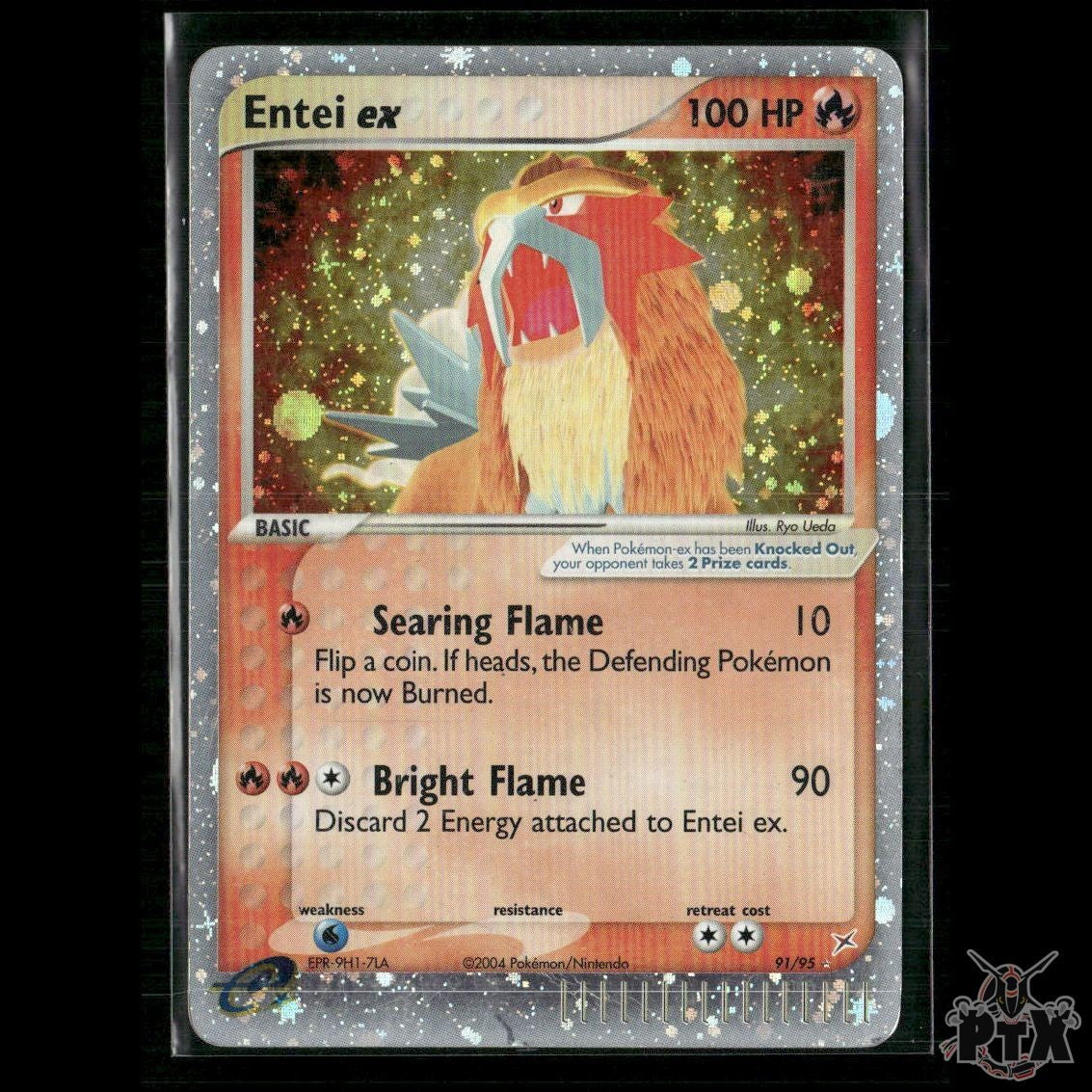 Entei ex 91/95 EX Team Magma vs Team Aqua HP Pokemon