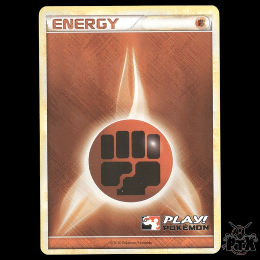 Fighting Energy PLAY! Holo Promo NM/Near Mint Pokemon 2010
